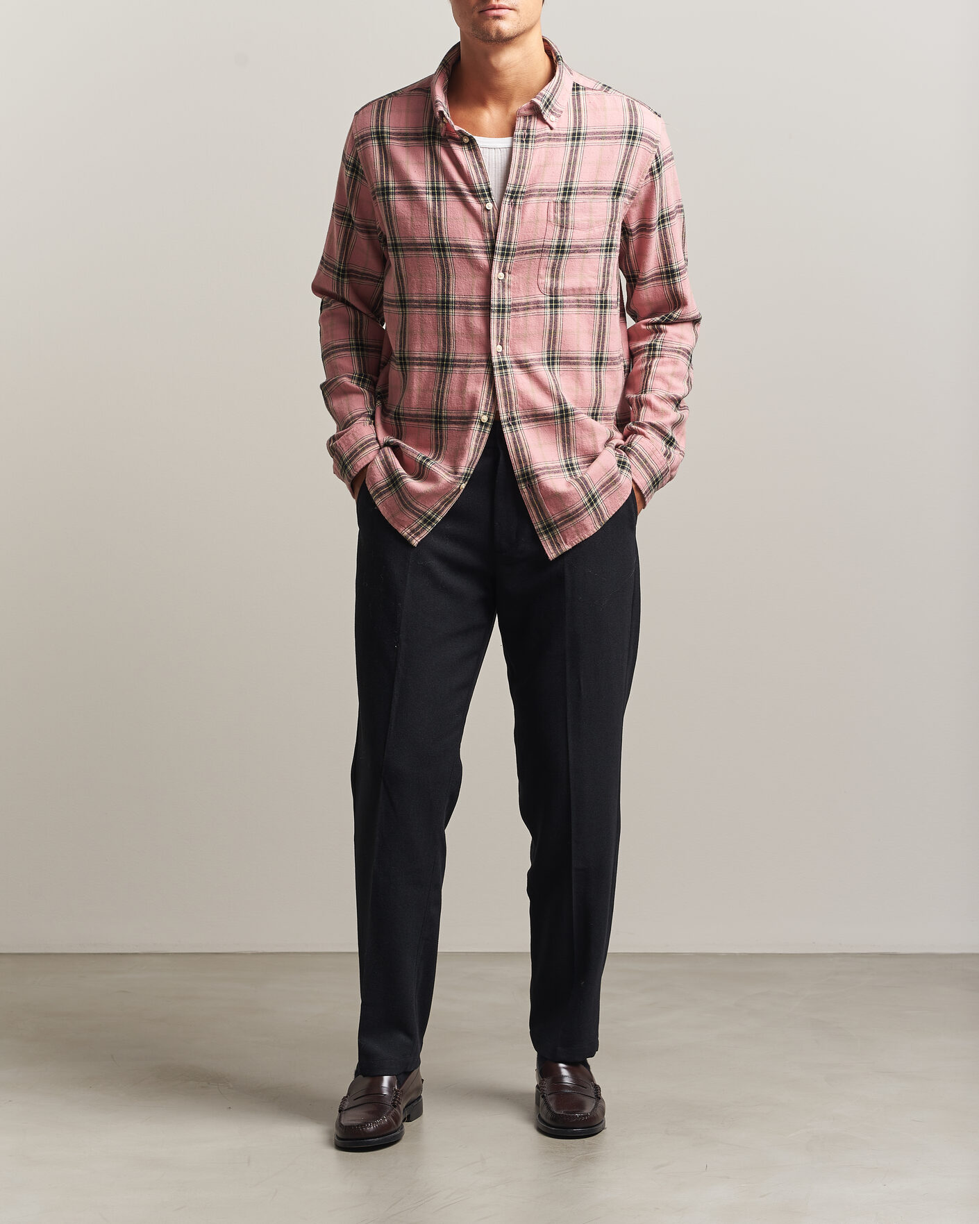 Herren | Hosen | LES DEUX | Wool Reg Suit Pants Dark Navy