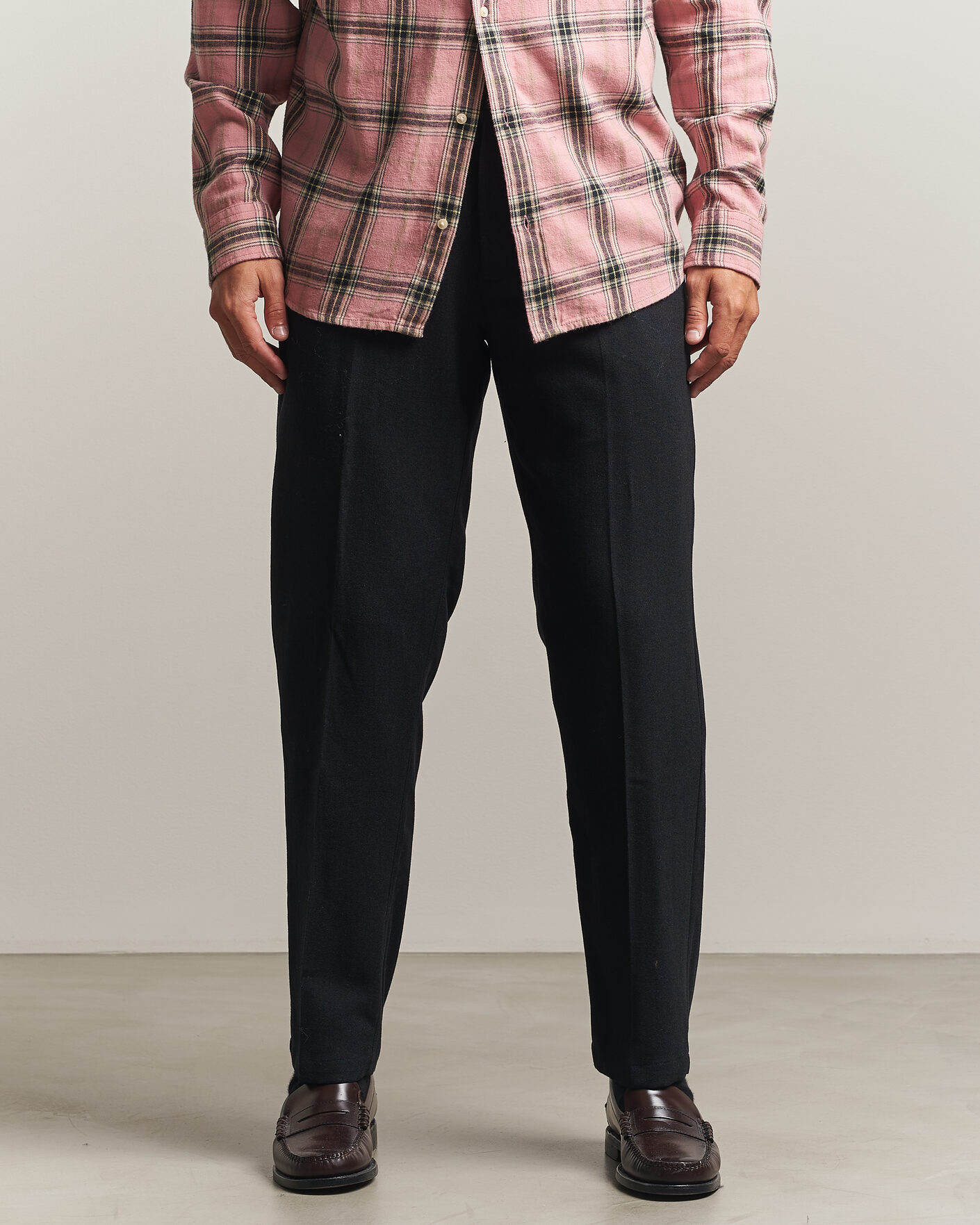 Herren | Hosen | LES DEUX | Wool Reg Suit Pants Dark Navy