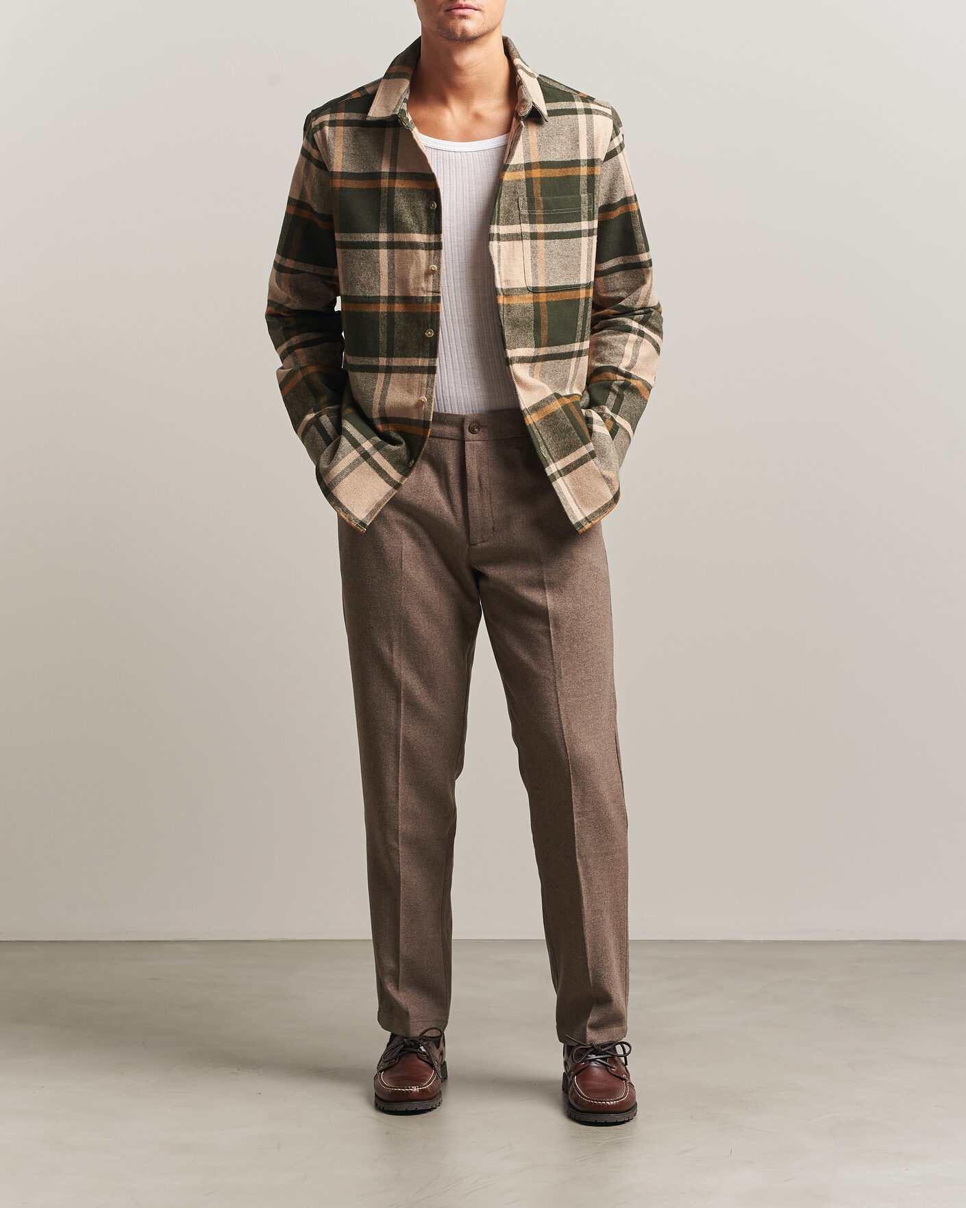 Herren | Hosen | LES DEUX | Wool Reg Suit Pants Caribou