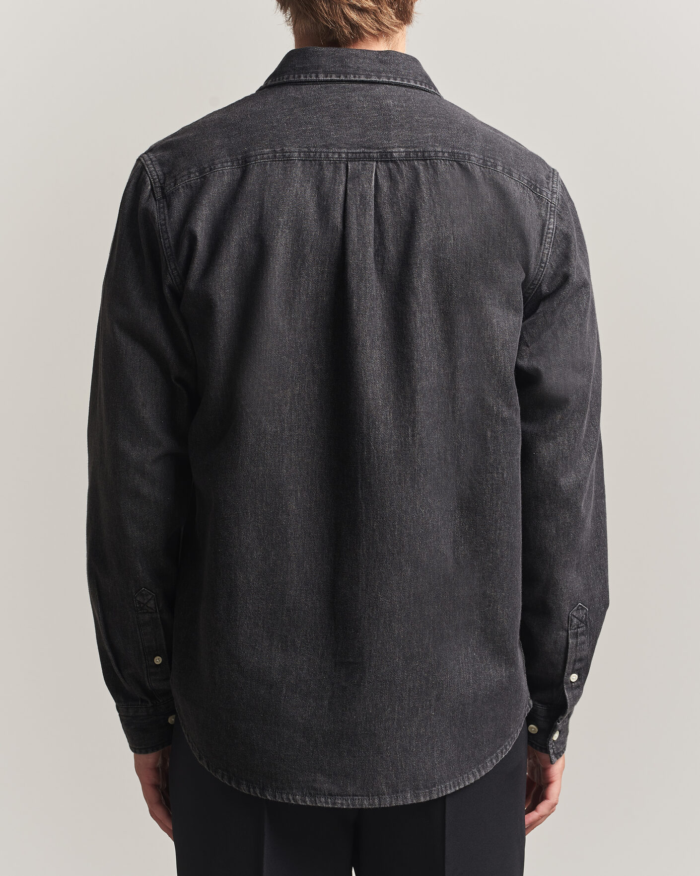 Herren | Hemden | LES DEUX | Denim Shirt Black Wash