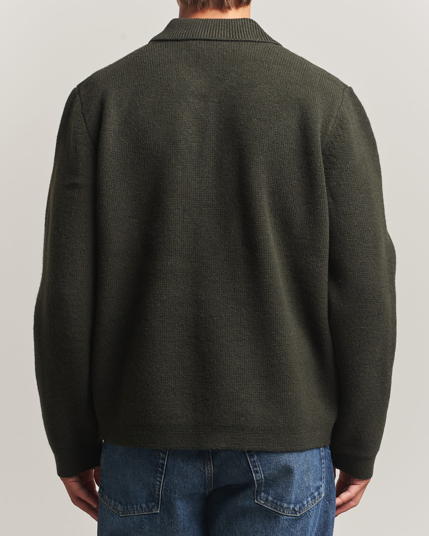 Herren | Pullover | LES DEUX | Milano Knit Overshirt Rosin Green