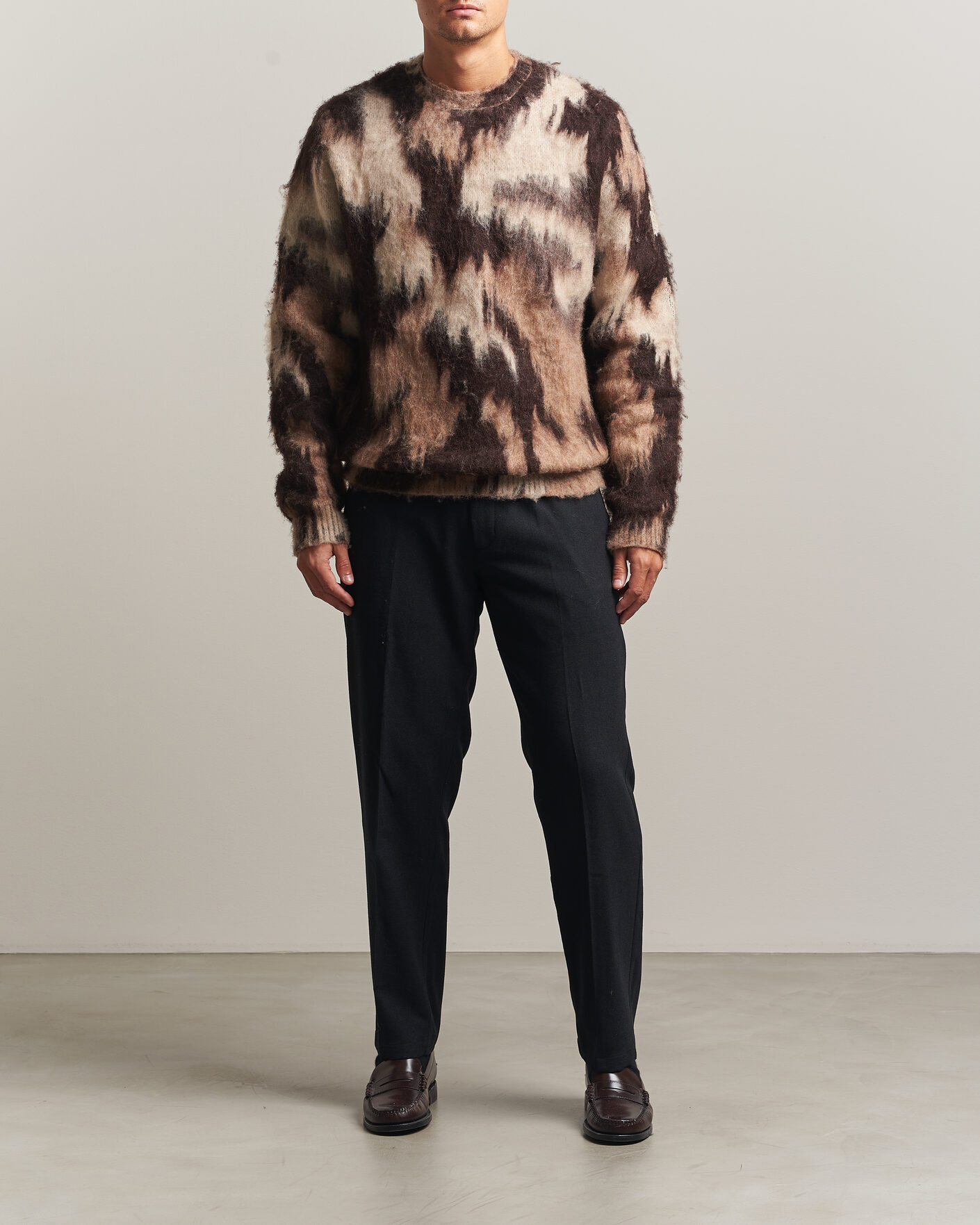 Herren | Pullover | LES DEUX | Forrest Crewneck Knit Brown