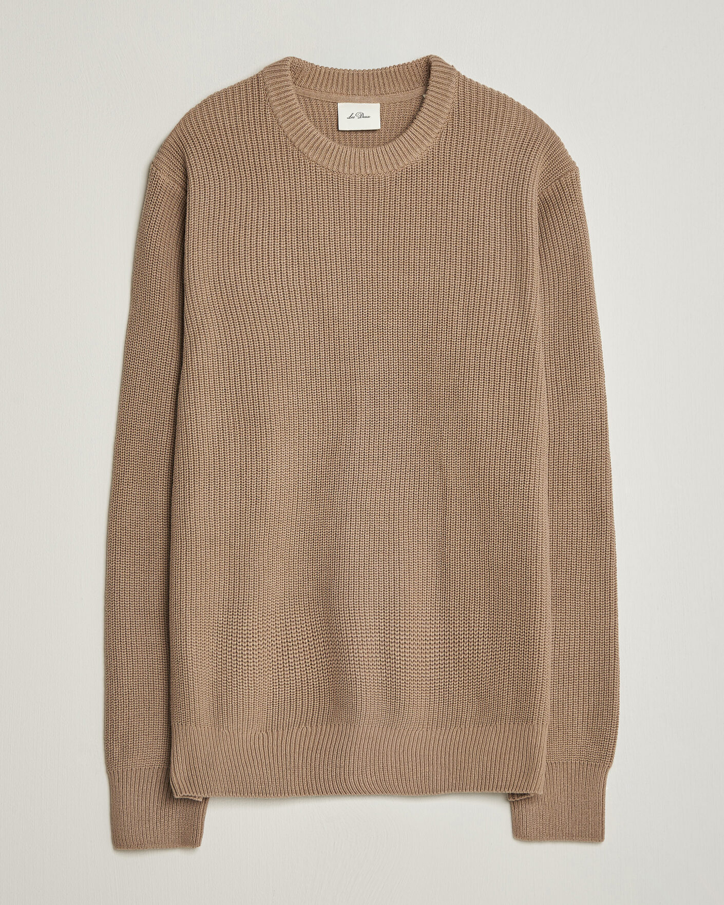 Herren | Pullover | LES DEUX | Rib Crewneck Knit Dark Sand