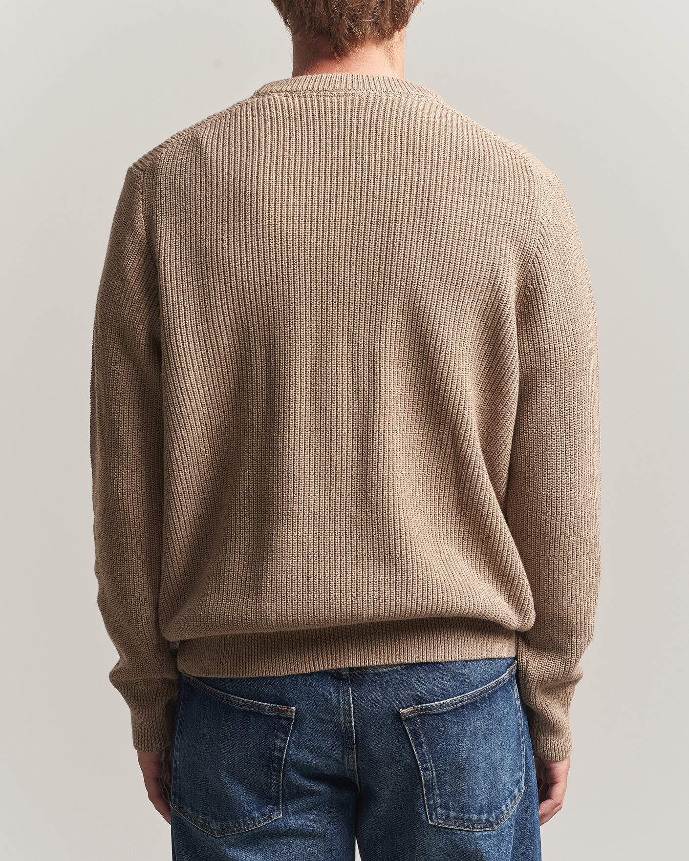 Herren | Pullover | LES DEUX | Rib Crewneck Knit Dark Sand
