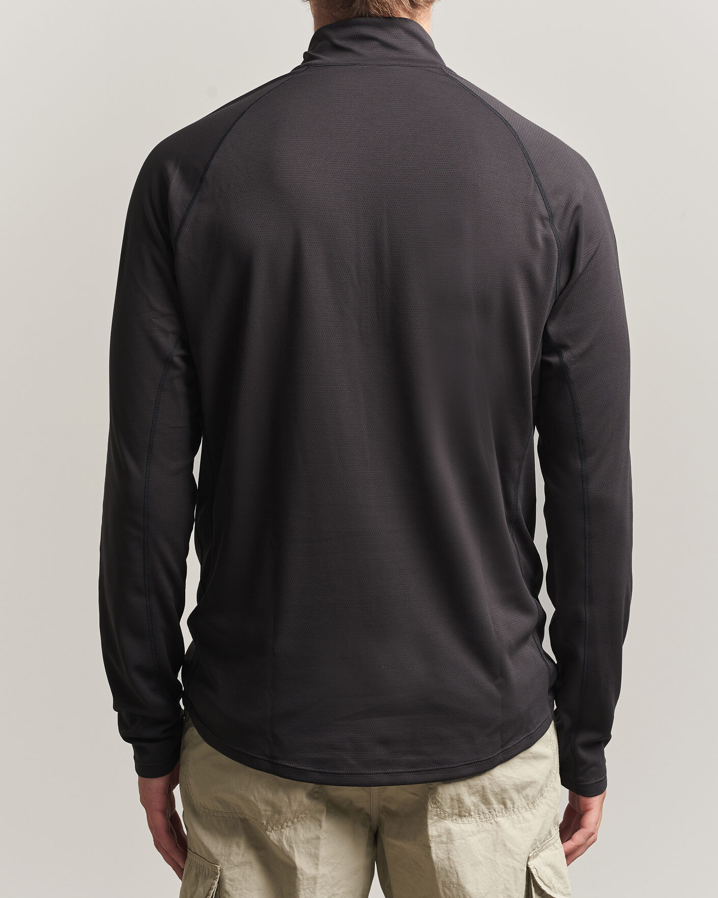 Herren | Pullover | Patagonia | Cap Midweight Zip Neck Ink Black