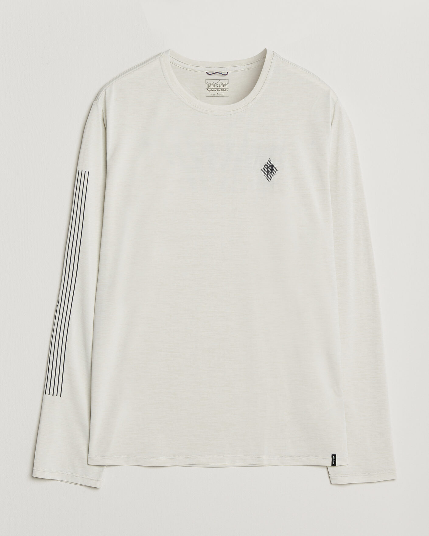 Herren | T-Shirts | Patagonia | Long Sleeve Cap Cool Shirt Dyno White