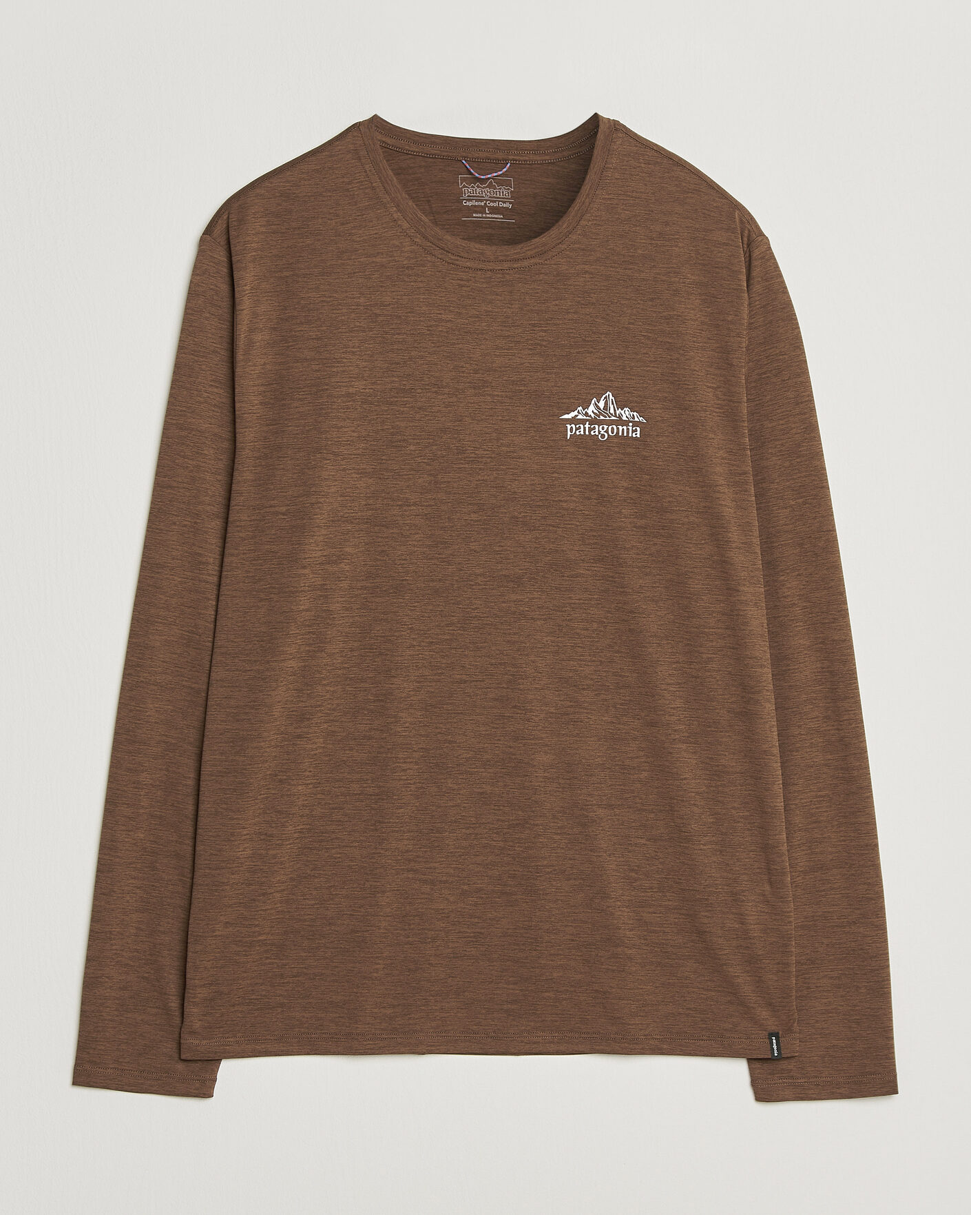 Herren | T-Shirts | Patagonia | Long Sleeve Cap Cool Shirt Berm Brown