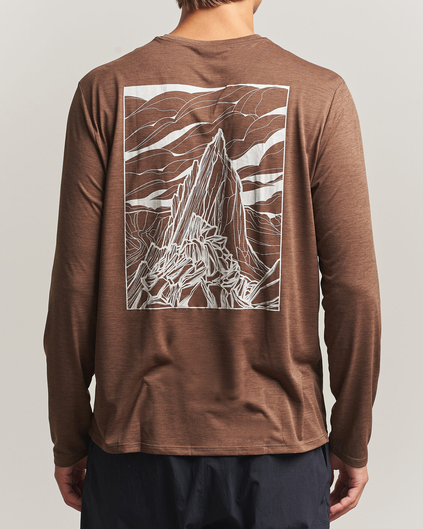 Herren | T-Shirts | Patagonia | Long Sleeve Cap Cool Shirt Berm Brown