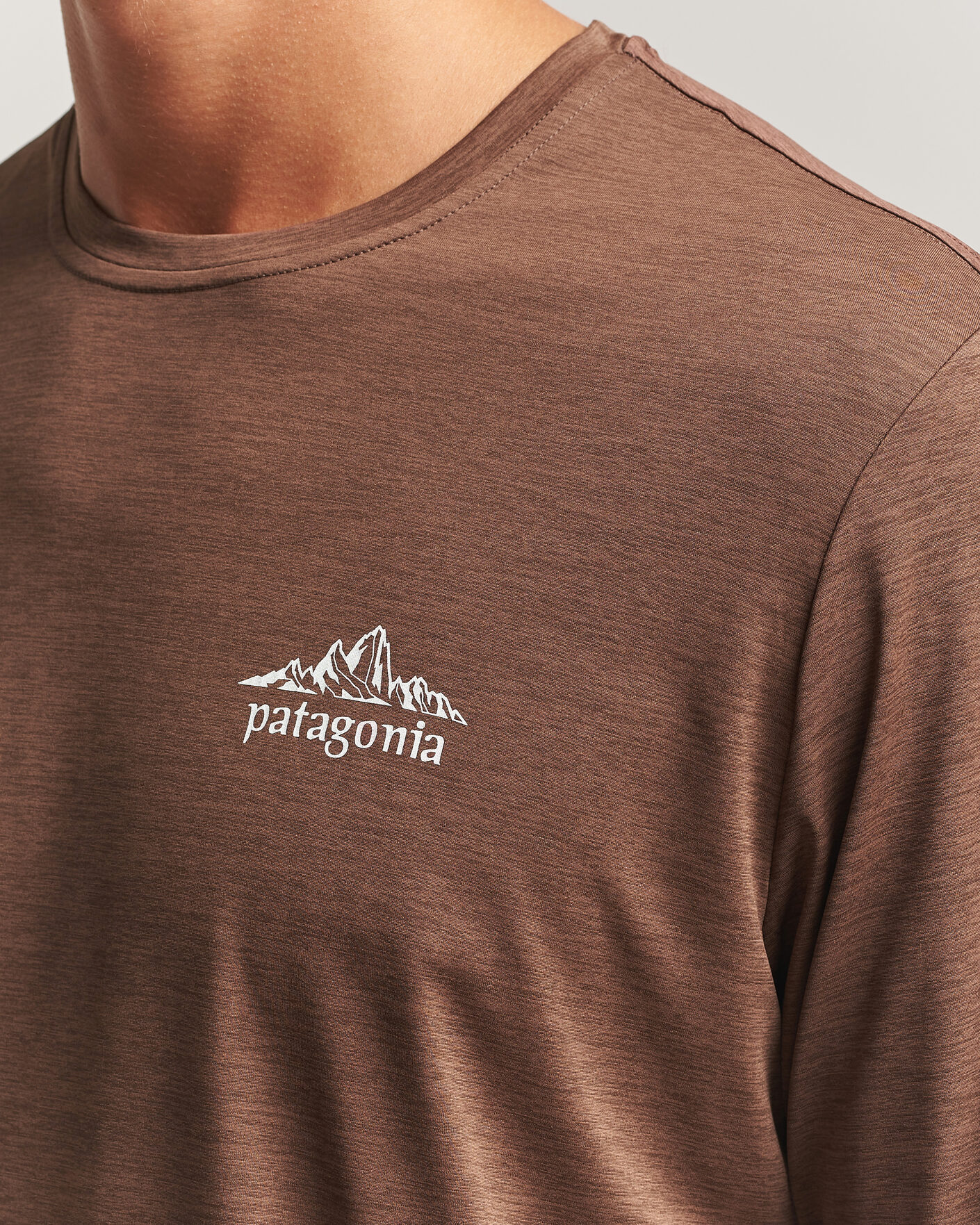 Herren | T-Shirts | Patagonia | Long Sleeve Cap Cool Shirt Berm Brown