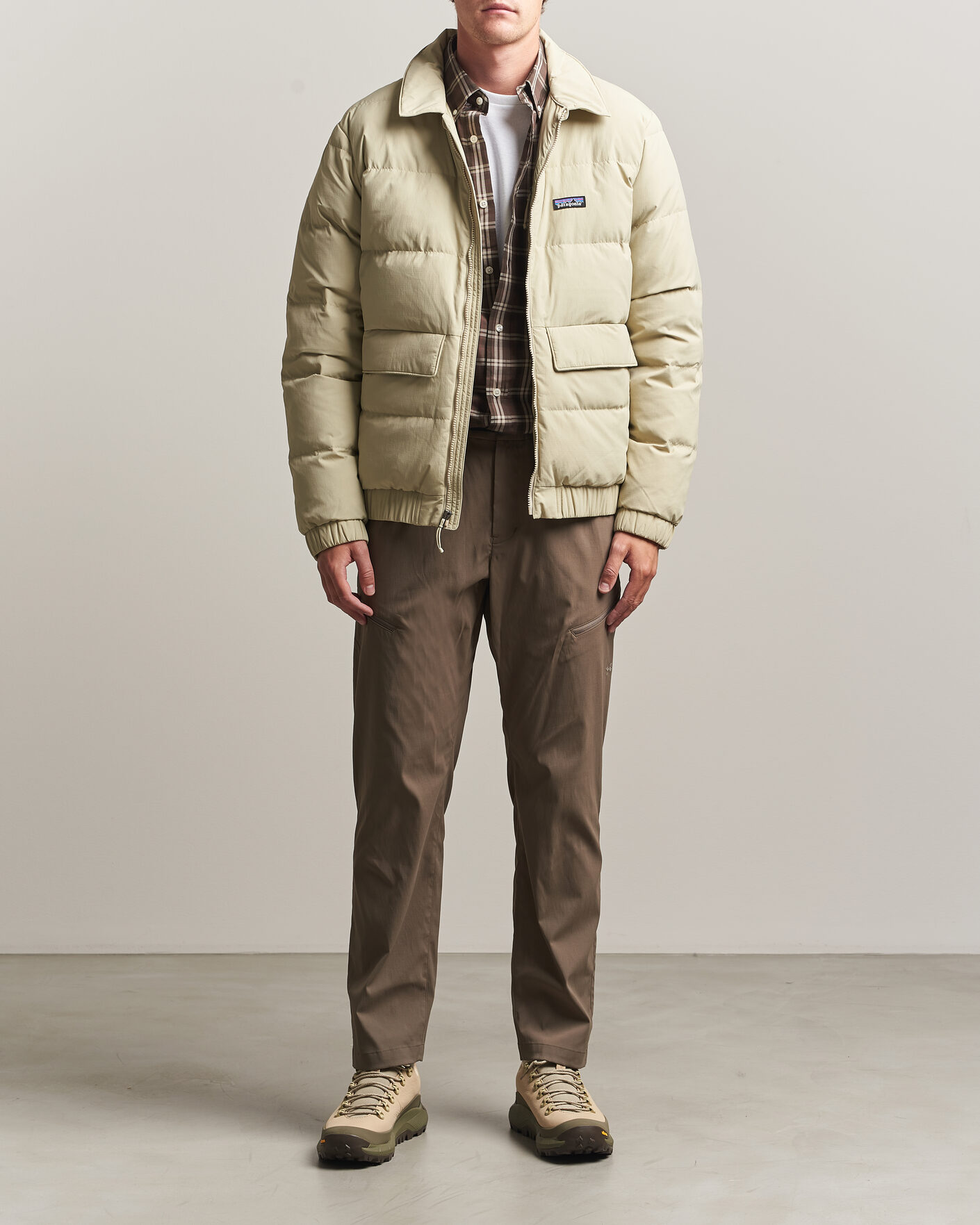 Herren | Jacken | Patagonia | Sisar Down Jacket Weathered Stone