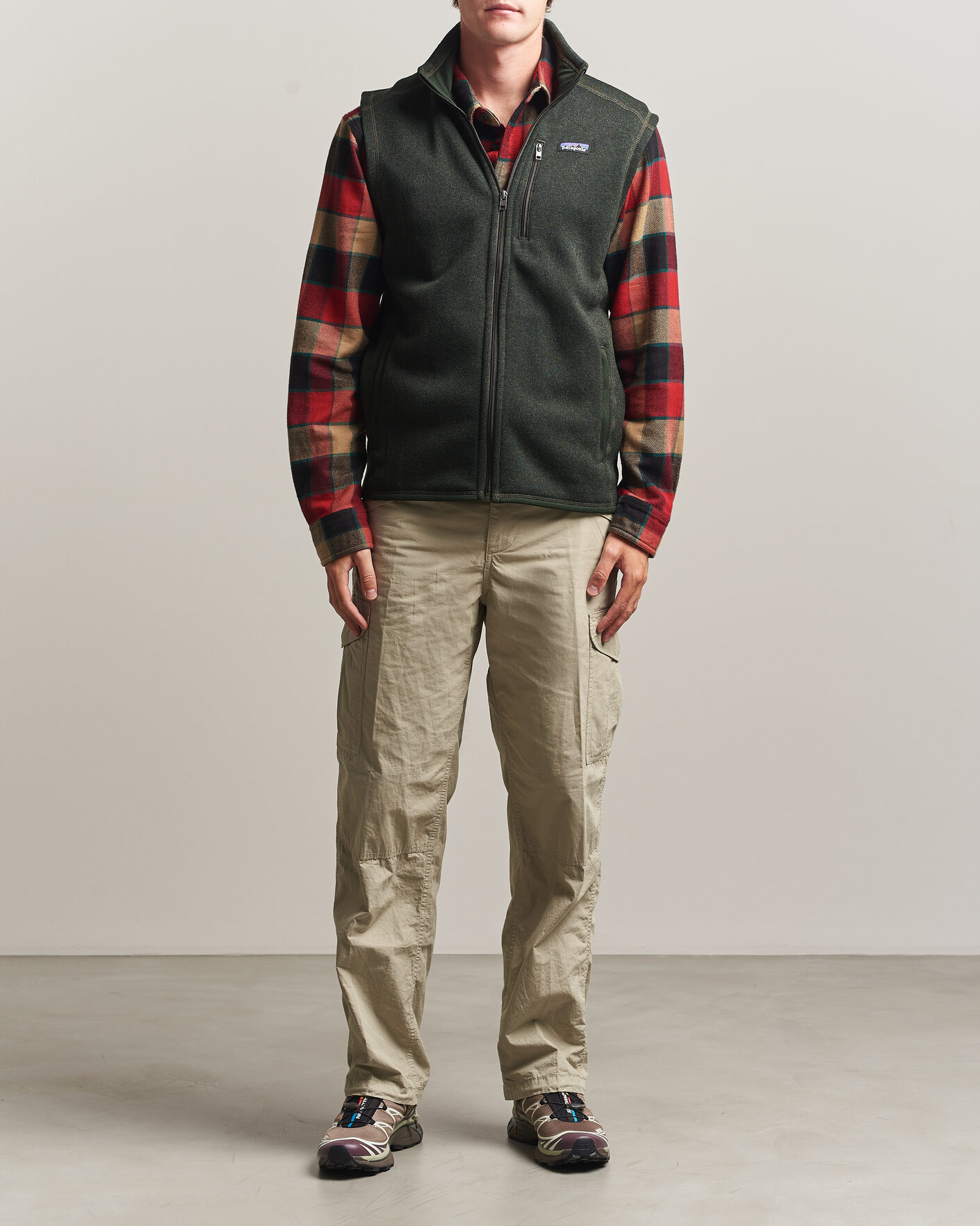 Herren | Westen | Patagonia | Better Sweater Vest Old Growth Green