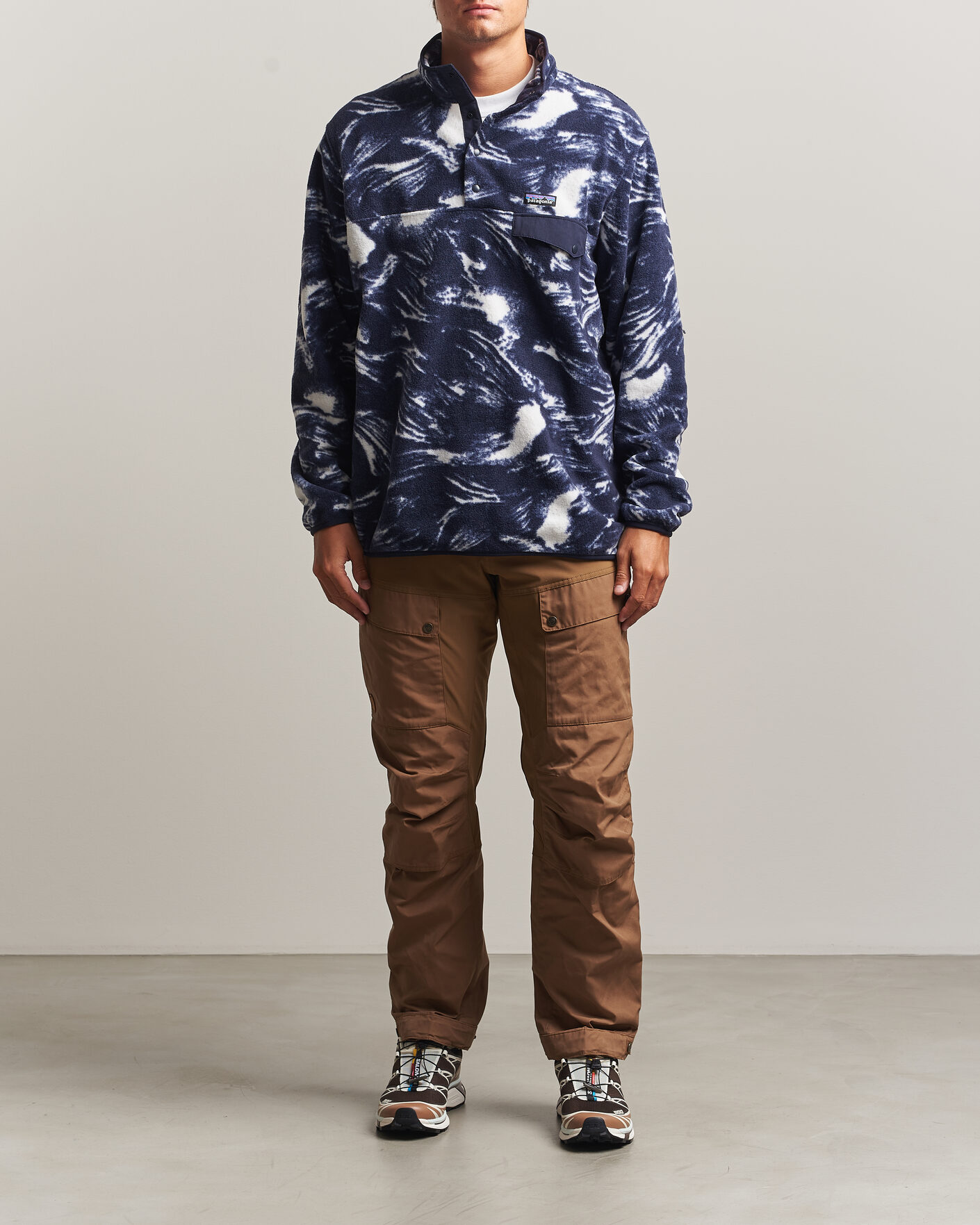 Herren | Pullover | Patagonia | Synch Snap T Half Zip Fleece Polar Breeze