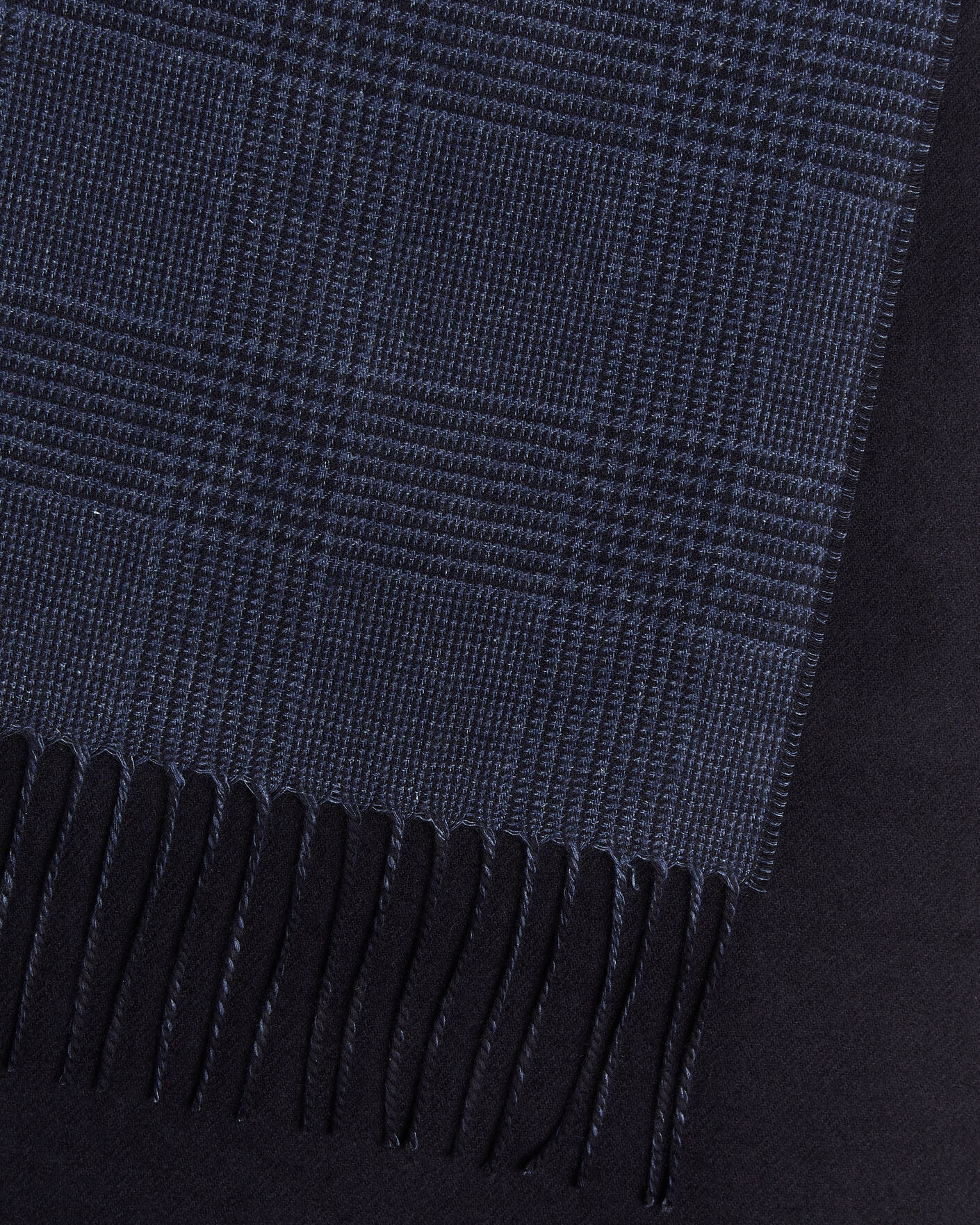 Herren | Schals | Piacenza Cashmere | Cashmere/Silk Glencheck Scarf Navy