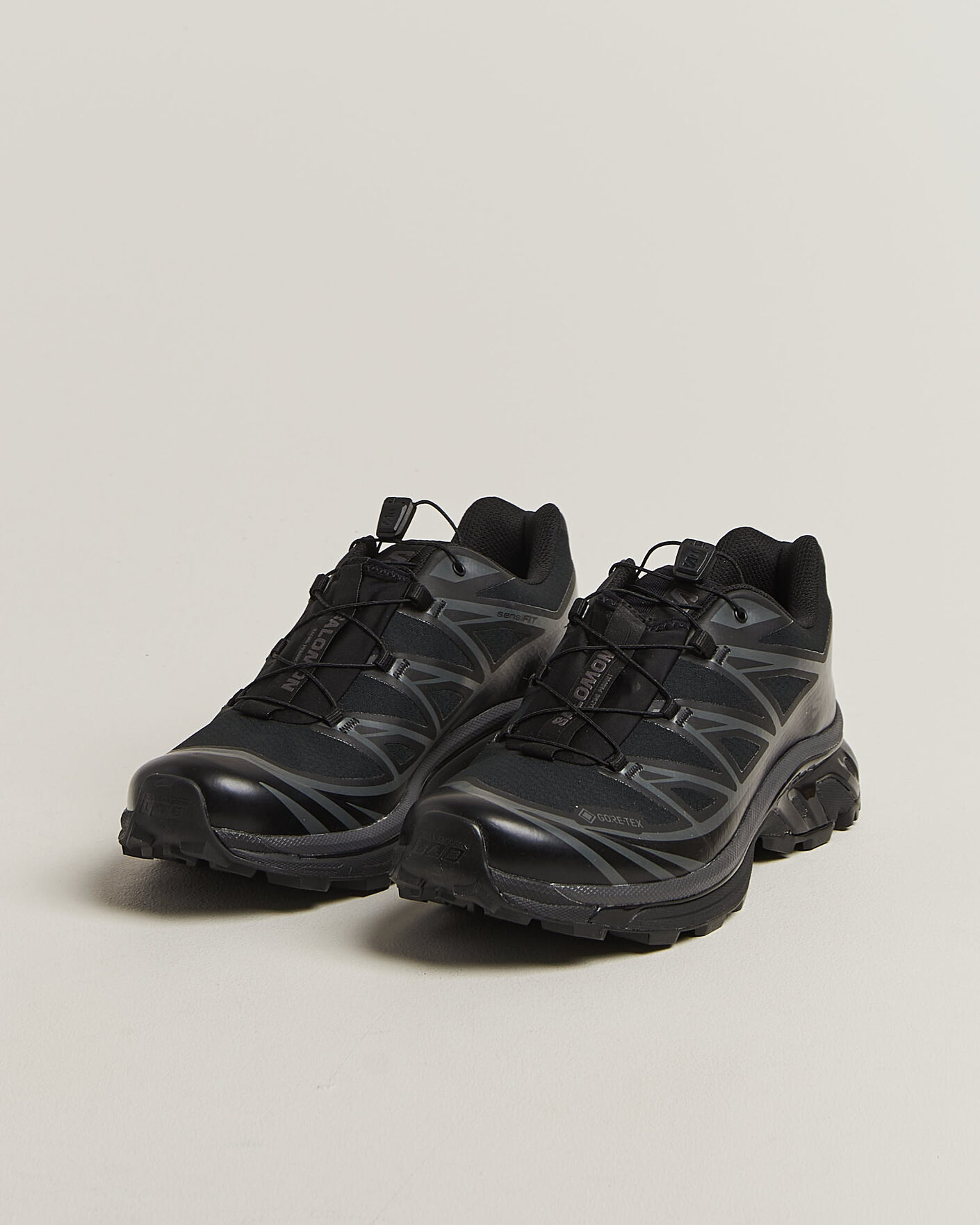 Herren | Trail Sneaker | Salomon | XT-6 GTX Sneakers Black/Asphalt