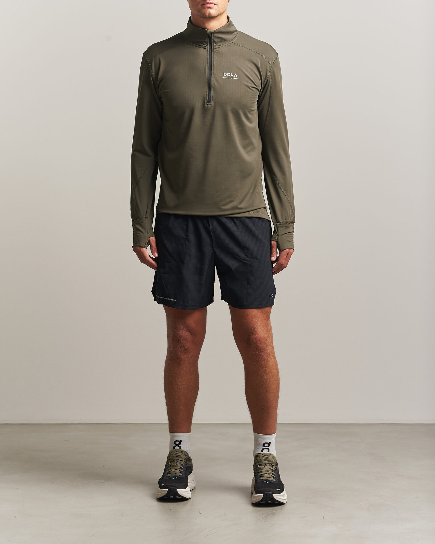 Herren | Pullover | DOXA | Thermal Half Zip Terra