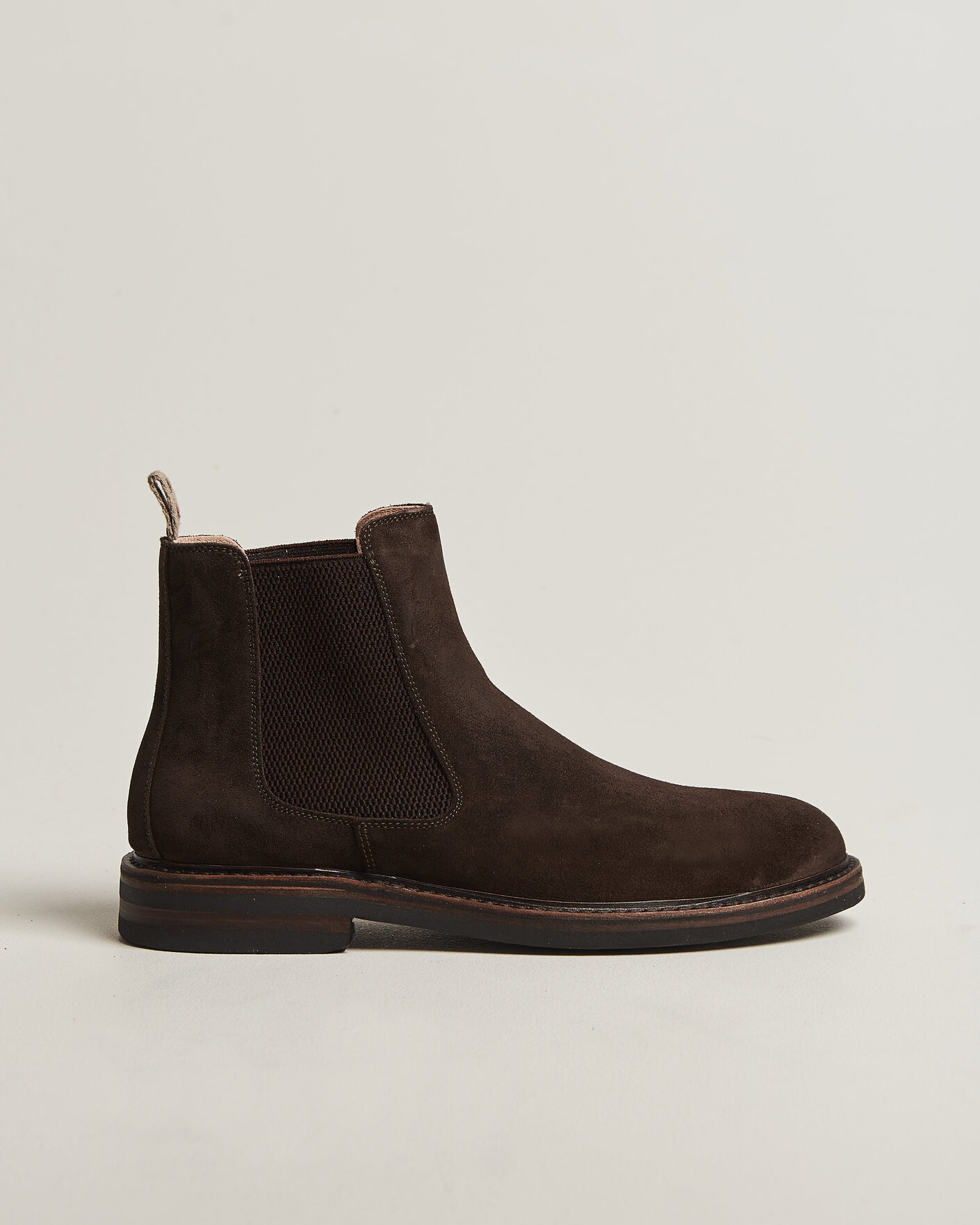 Herren | Boots | Astorflex | Kudoflex Dainite Chelsea Boot Dark Brown Suede