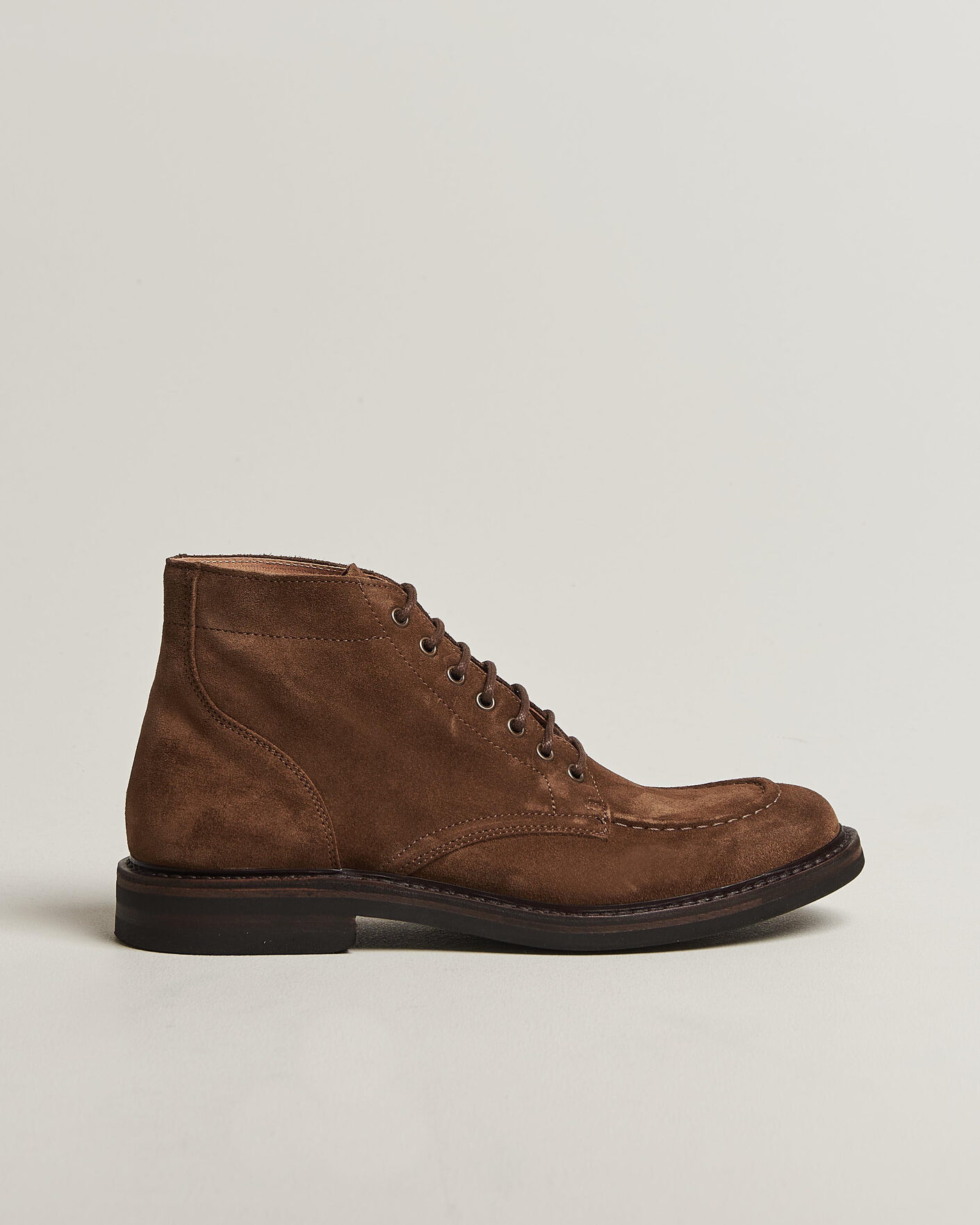 Herren | Boots | Astorflex | Nuvoflex Dainite Lace Up Boot Dark Khaki Suede