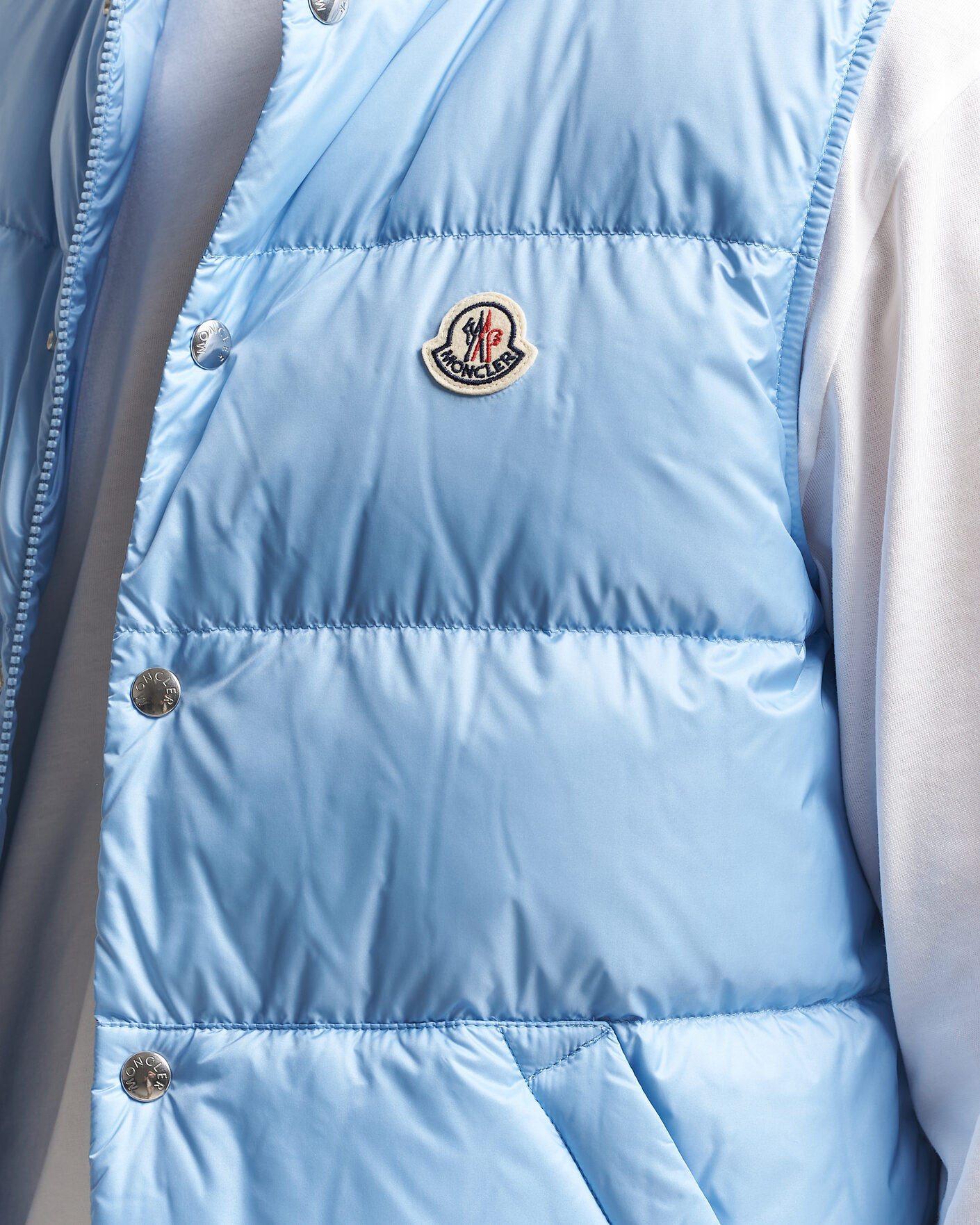 Herren | Westen | Moncler | Tuquerouye Down Vest Light Blue