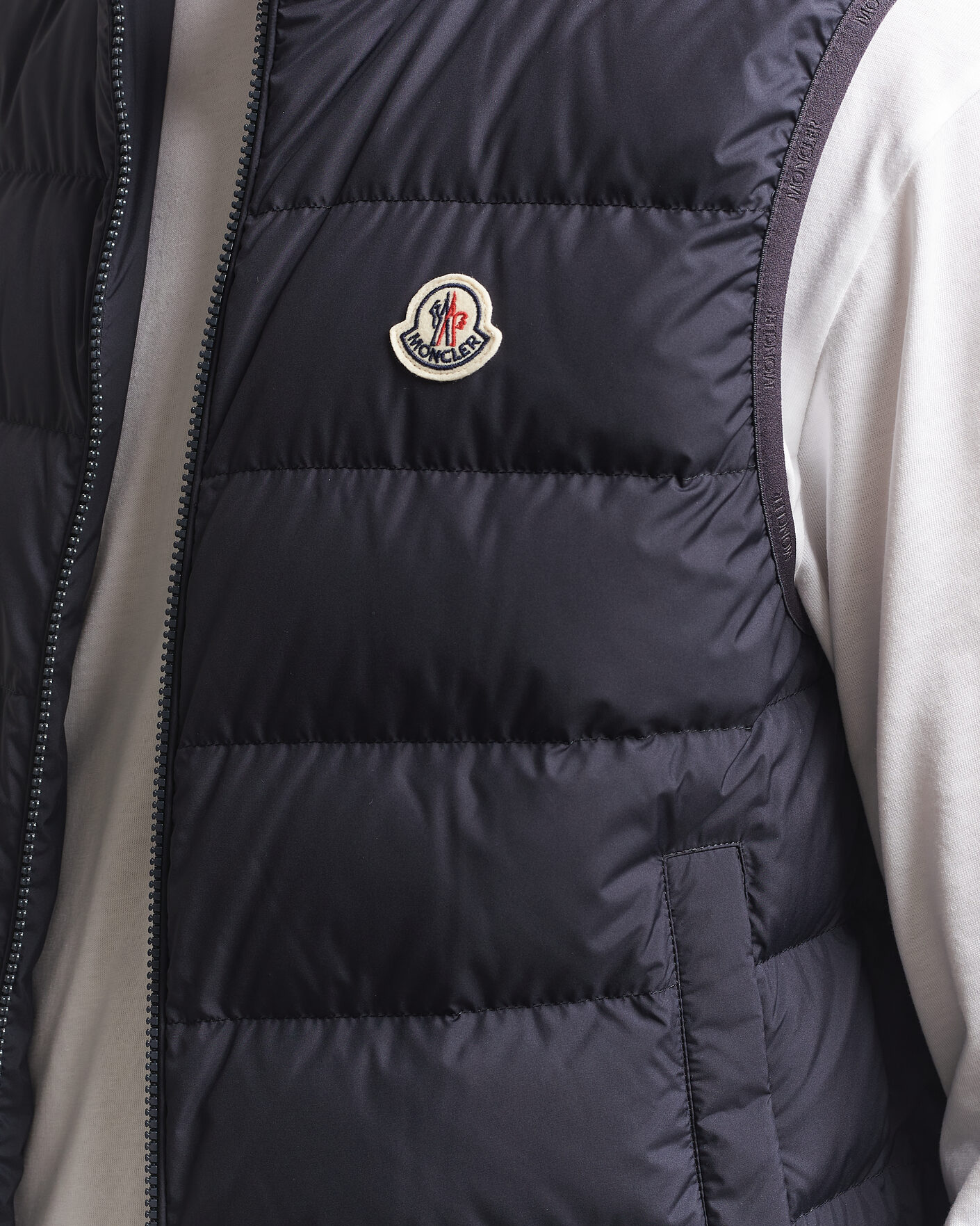 Herren | Westen | Moncler | Contrin Down Vest Navy