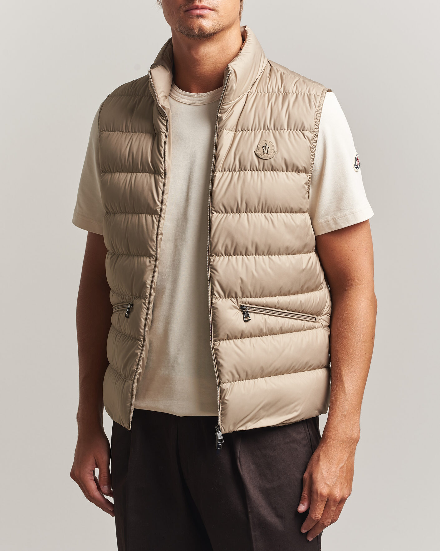 Herren | Westen | Moncler | Treompan Down Vest Brown