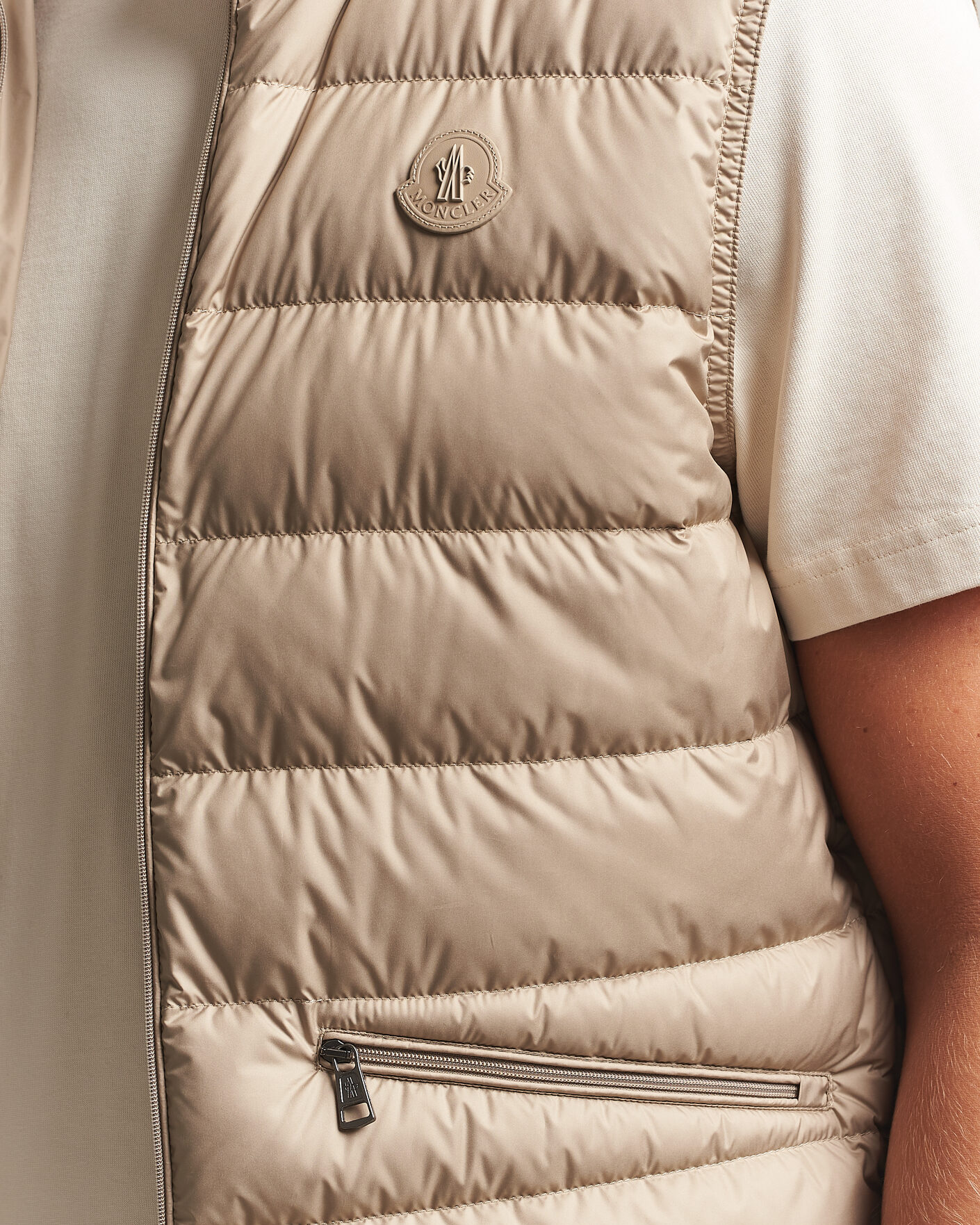 Herren | Westen | Moncler | Treompan Down Vest Brown