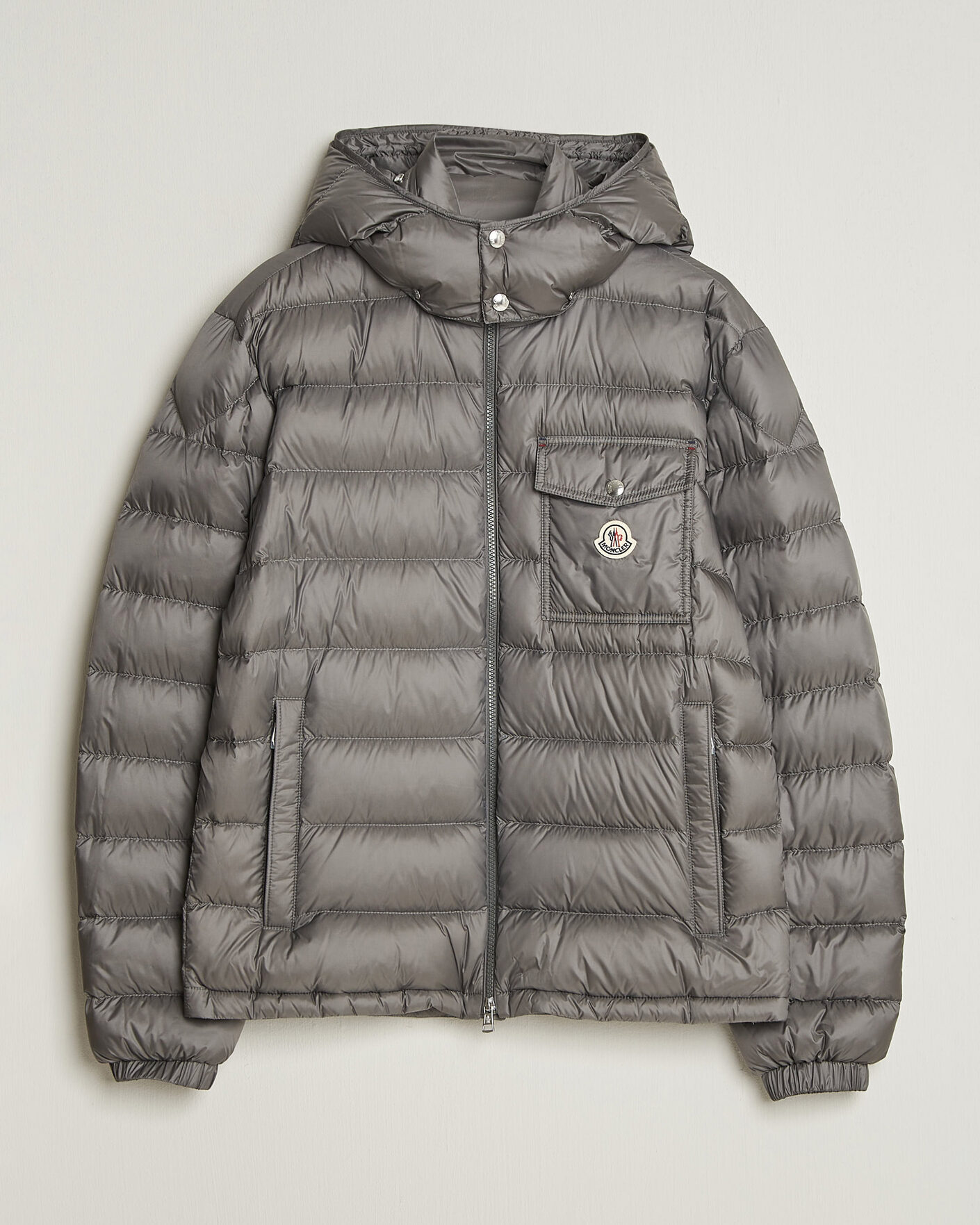 Herren | Jacken | Moncler | Verith Hooded Down Jacket Grey