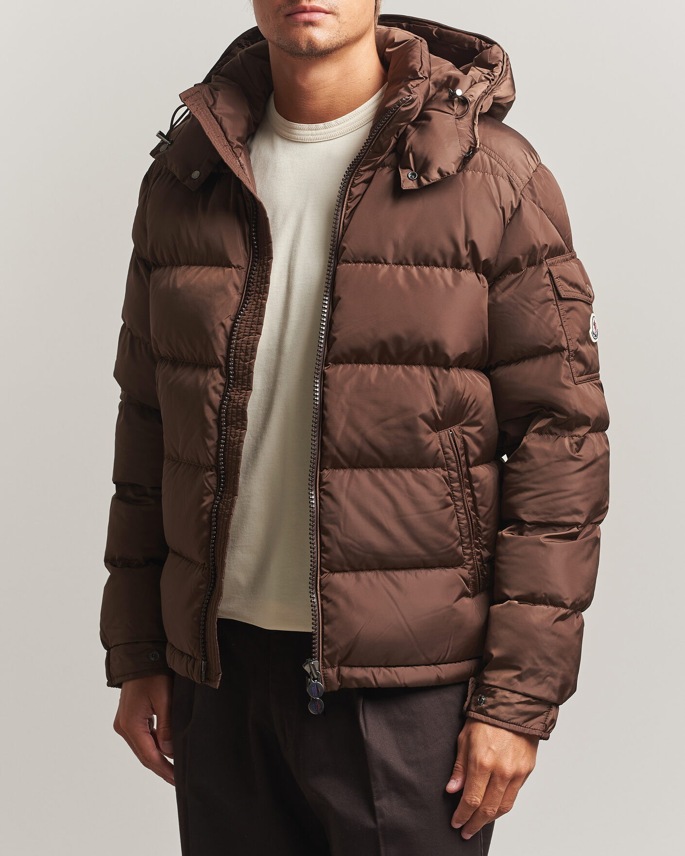 Herren | Jacken | Moncler | Maya Jacket Matte Brown