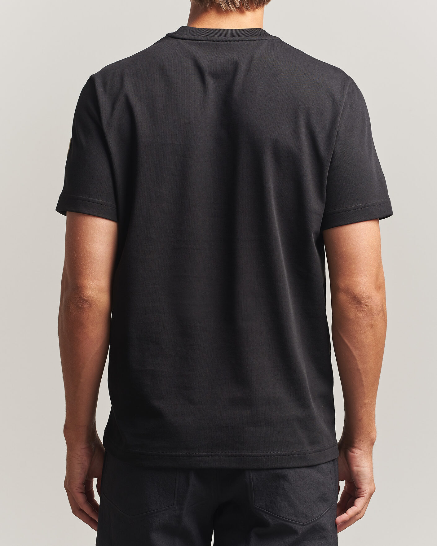 Herren | T-Shirts | Moncler | College Logo T-Shirt Black