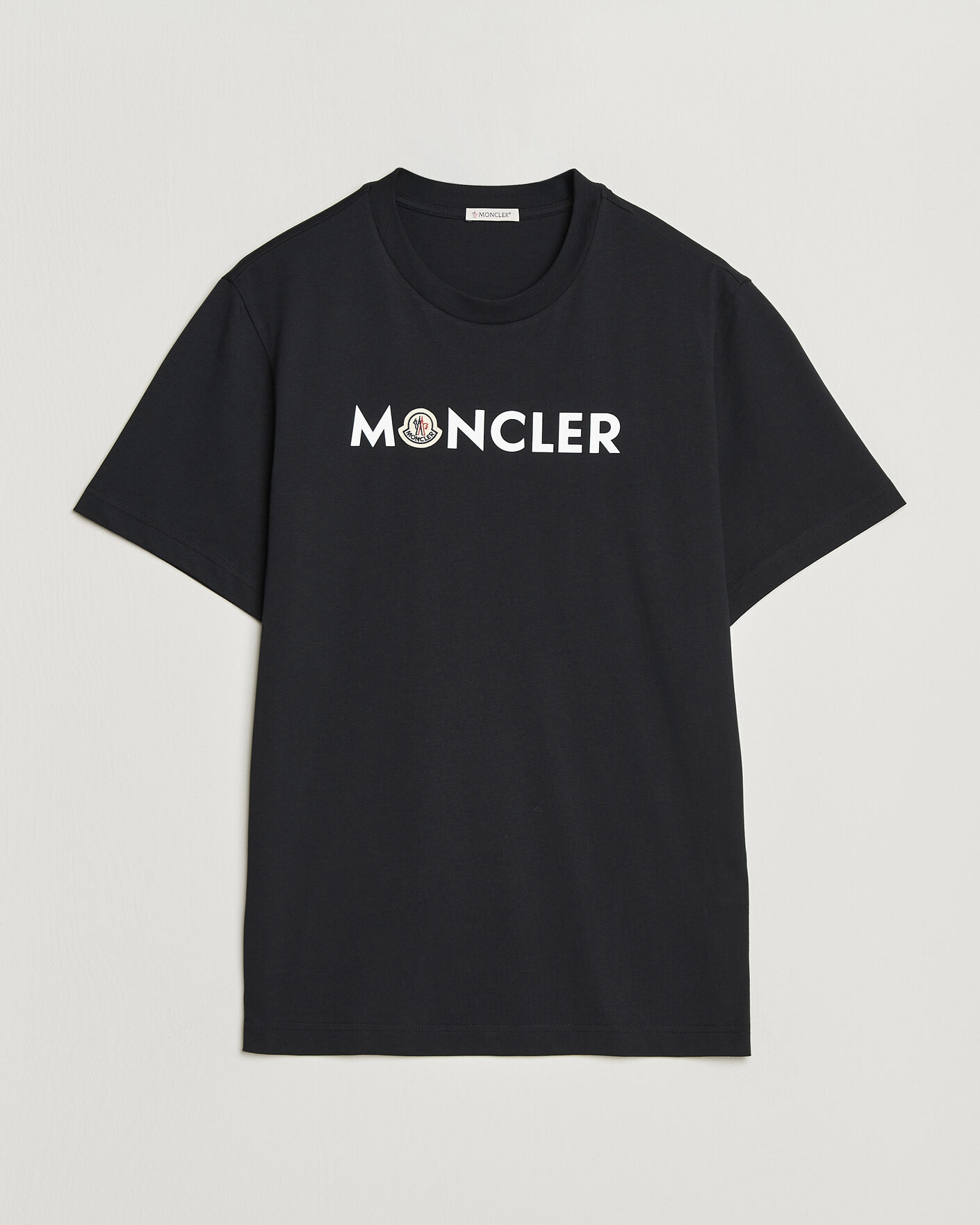 Herren | T-Shirts | Moncler | Logo Lettering T-Shirts Navy