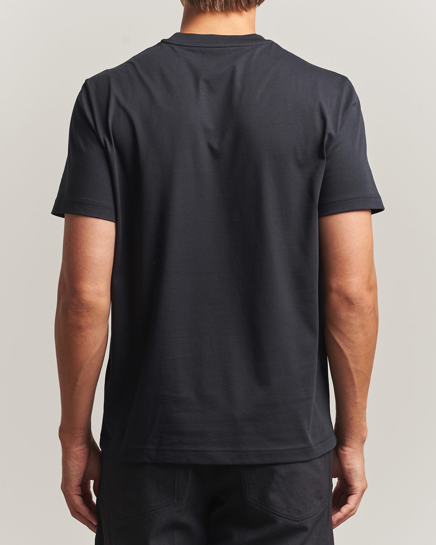 Herren | T-Shirts | Moncler | Logo Lettering T-Shirts Navy