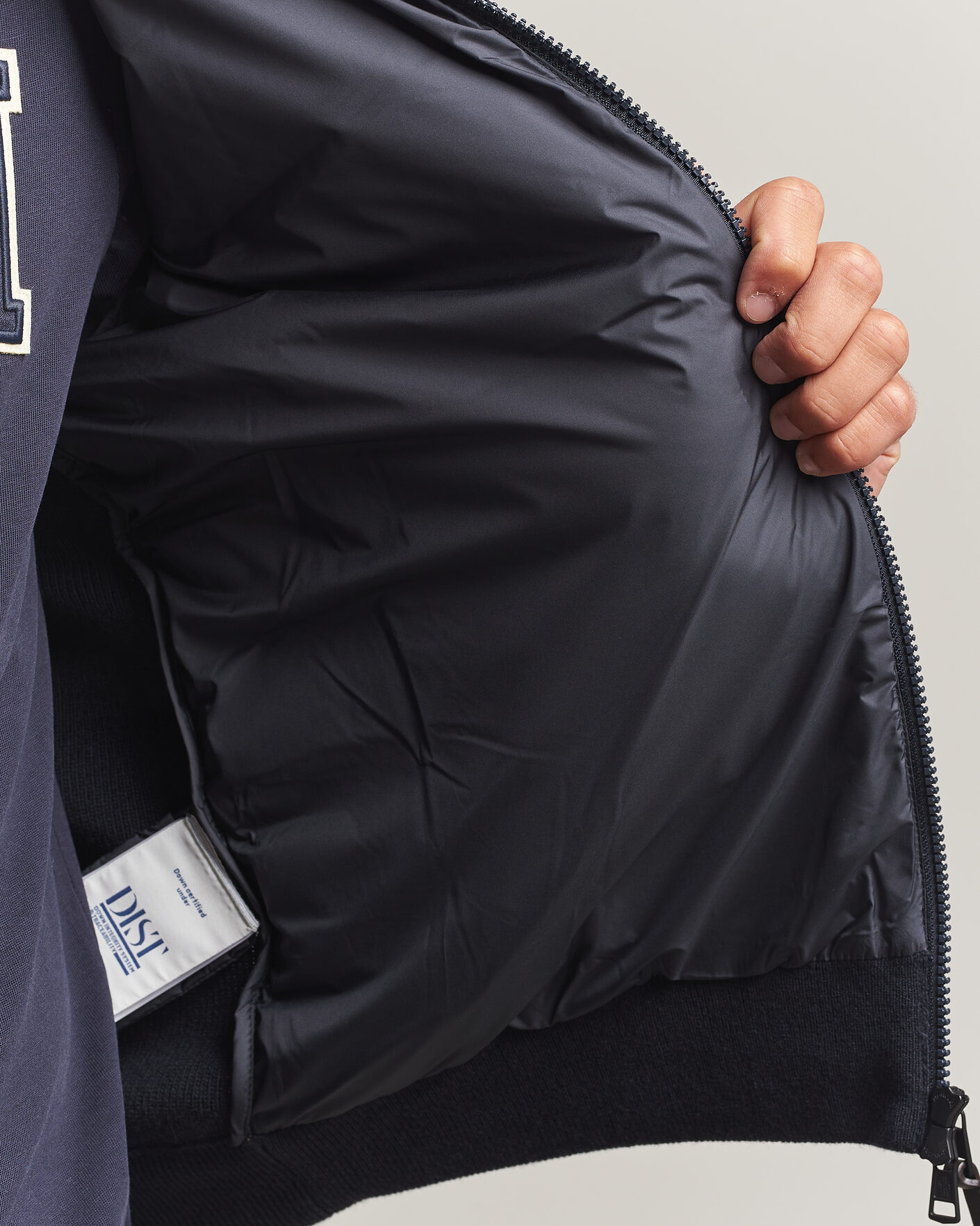 Herren | Jacken | Moncler | Wool/Cashmere Hybrid Jacket Navy
