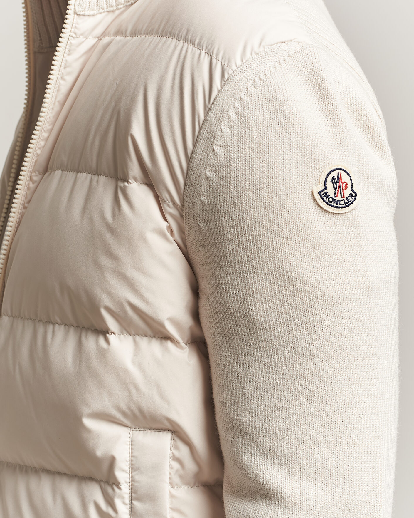 Herren | Jacken | Moncler | Padded Hybrid Jacket Grey