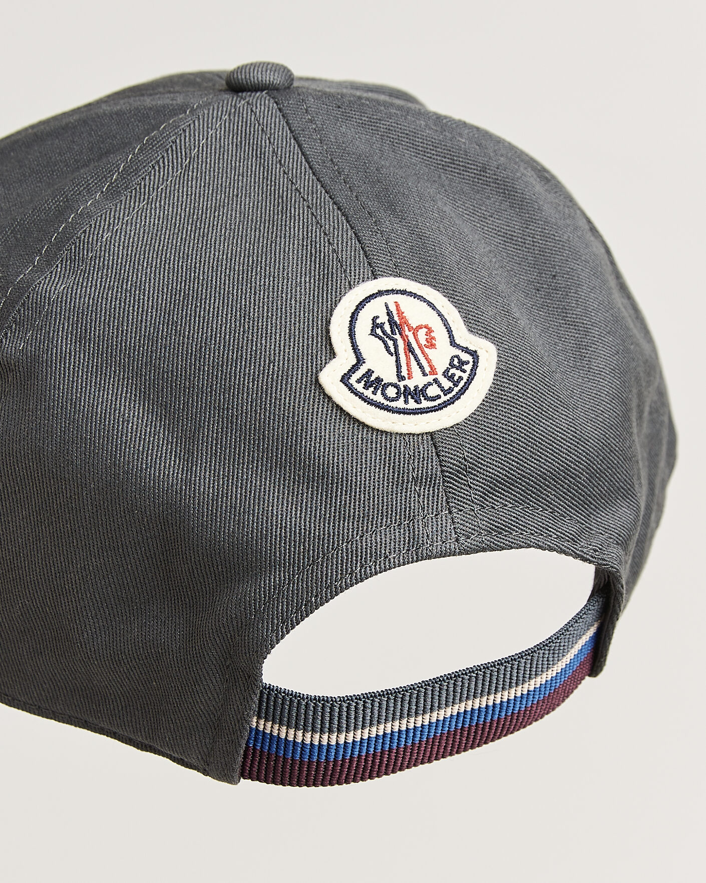 Herren | Hüte & Mützen | Moncler | College Logo Baseball Cap Grey