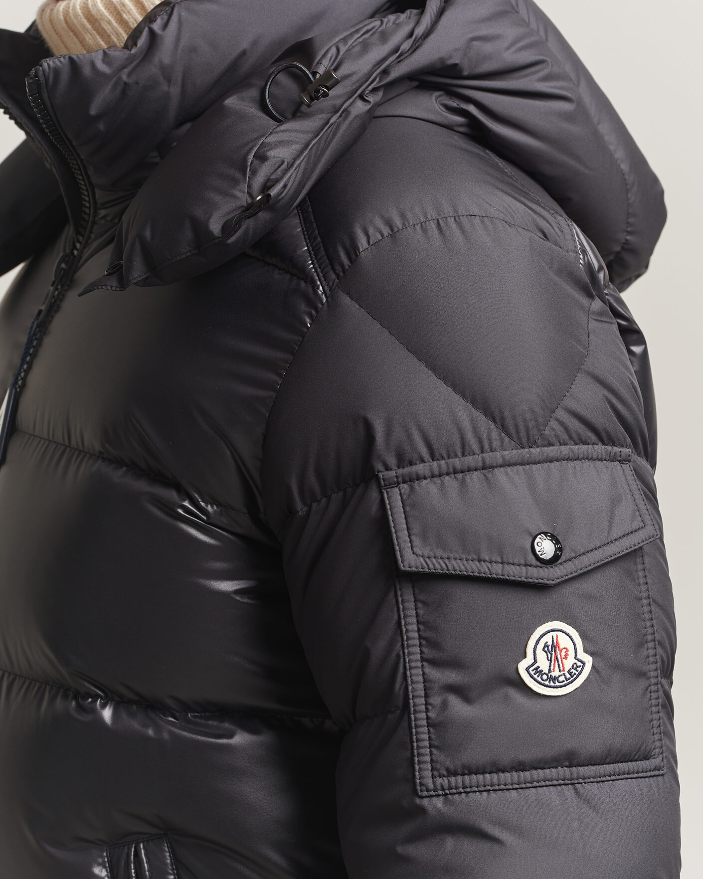 Herren | Jacken | Moncler | Maya Bi-Material Jacket Black