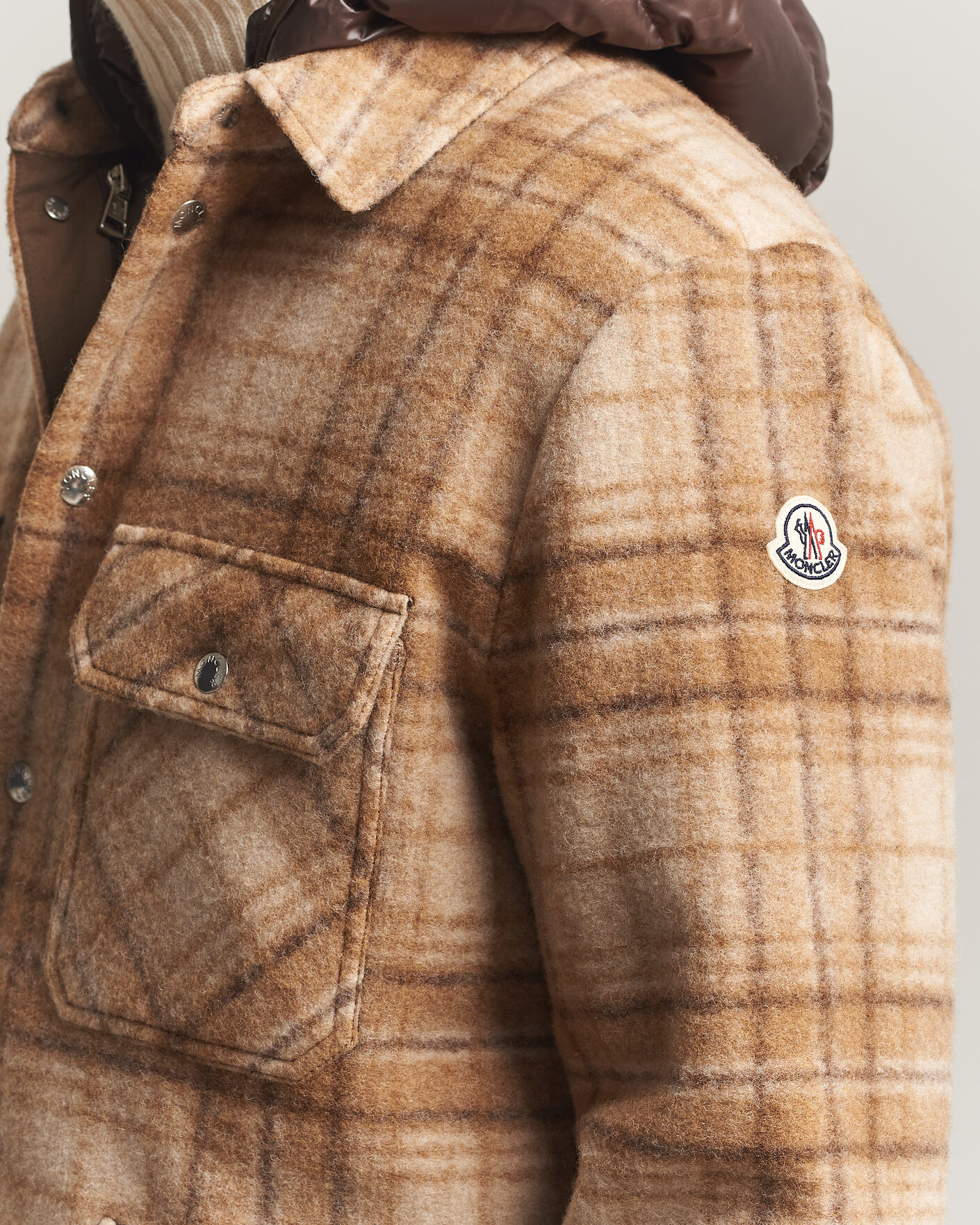 Herren | Jacken | Moncler | Nyvalin Shirt Jacket Brown Check