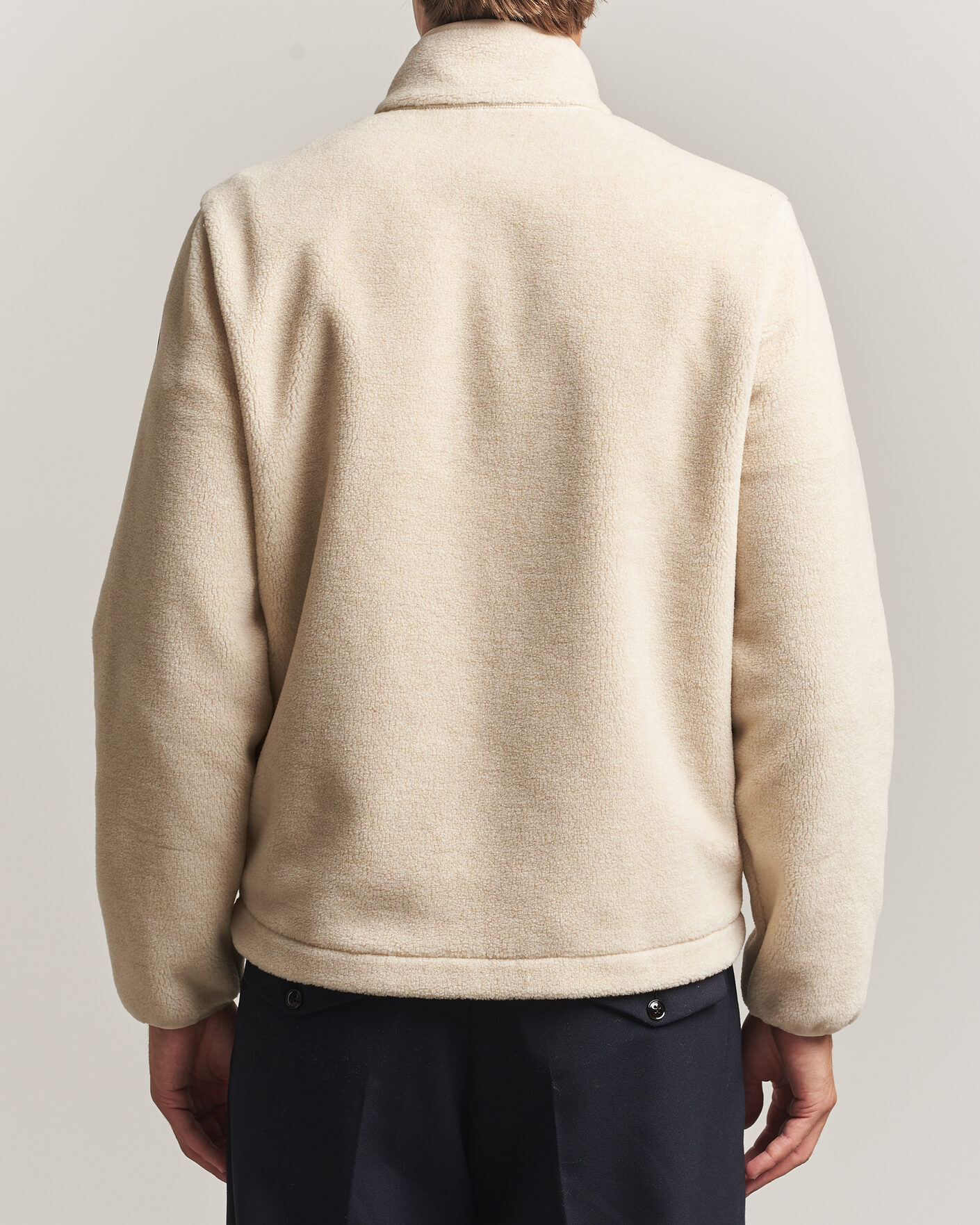 Herren | Pullover | Moncler | Full Zip Fleece Cream