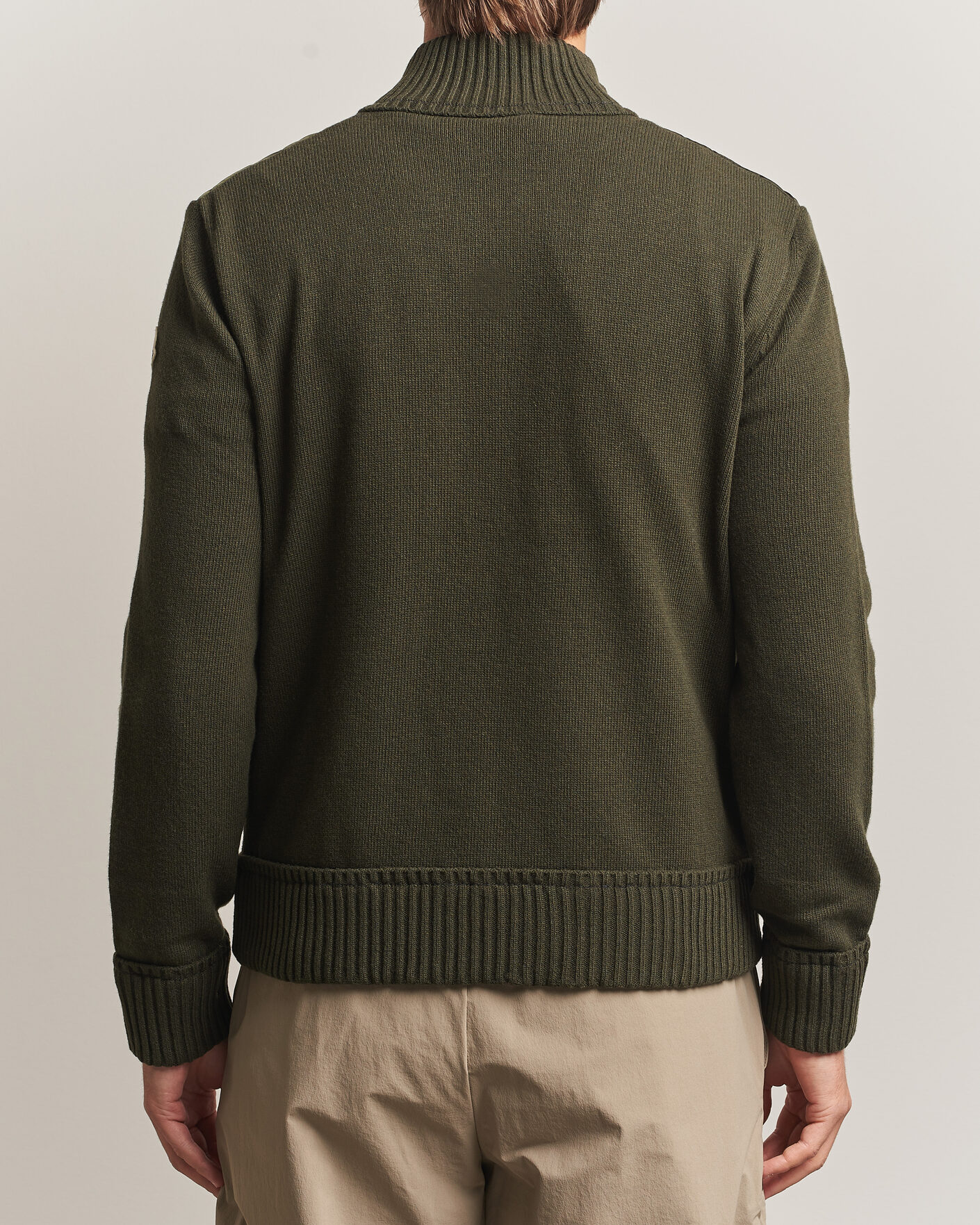 Herren | Jacken | Moncler | Quilted Hybrid Jacket Dark Green
