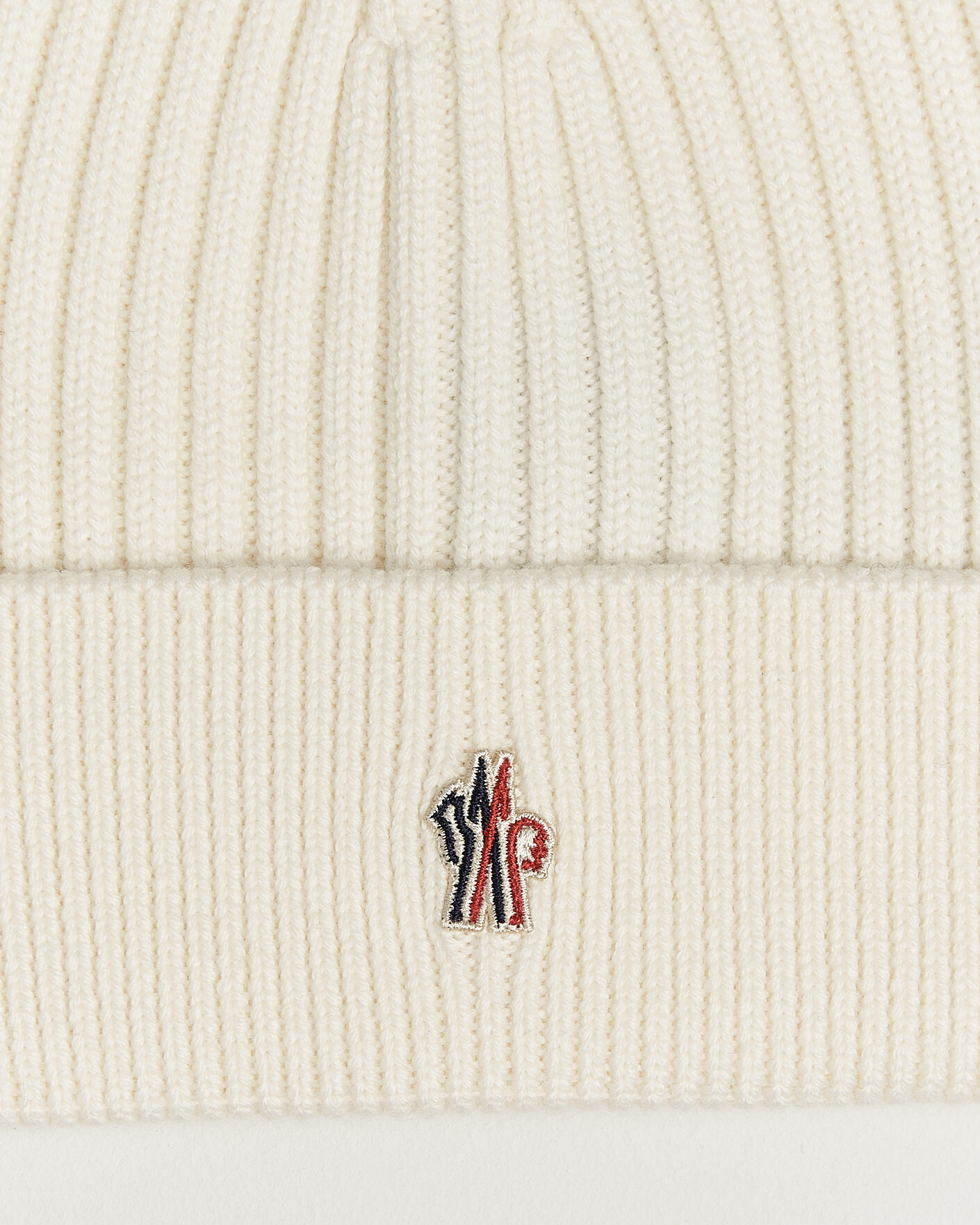 Herren | Mützen | Moncler Grenoble | Rib Wool Beanie Off White