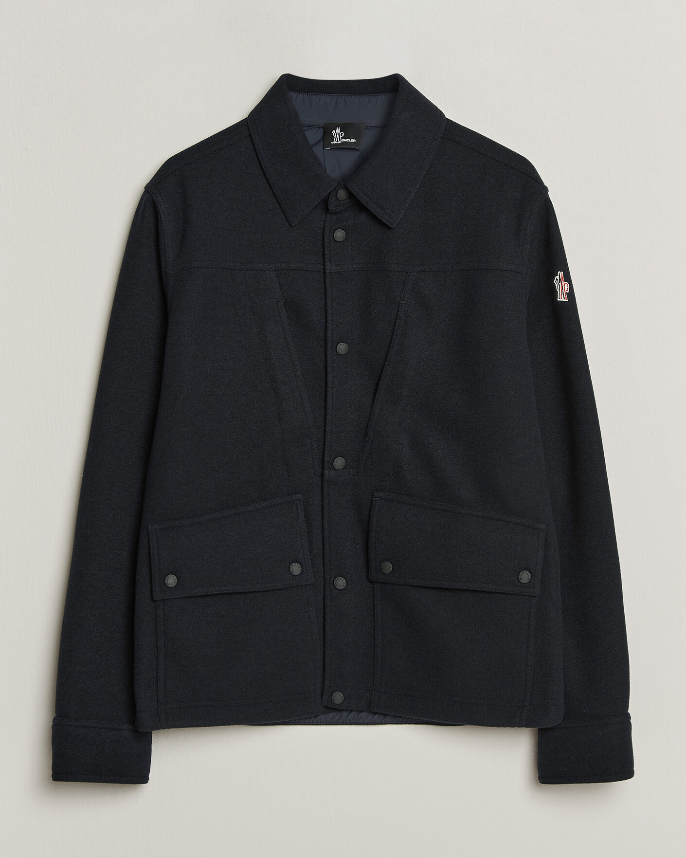 Herren | Jacken | Moncler Grenoble | Brushed Shirt Jacket Navy