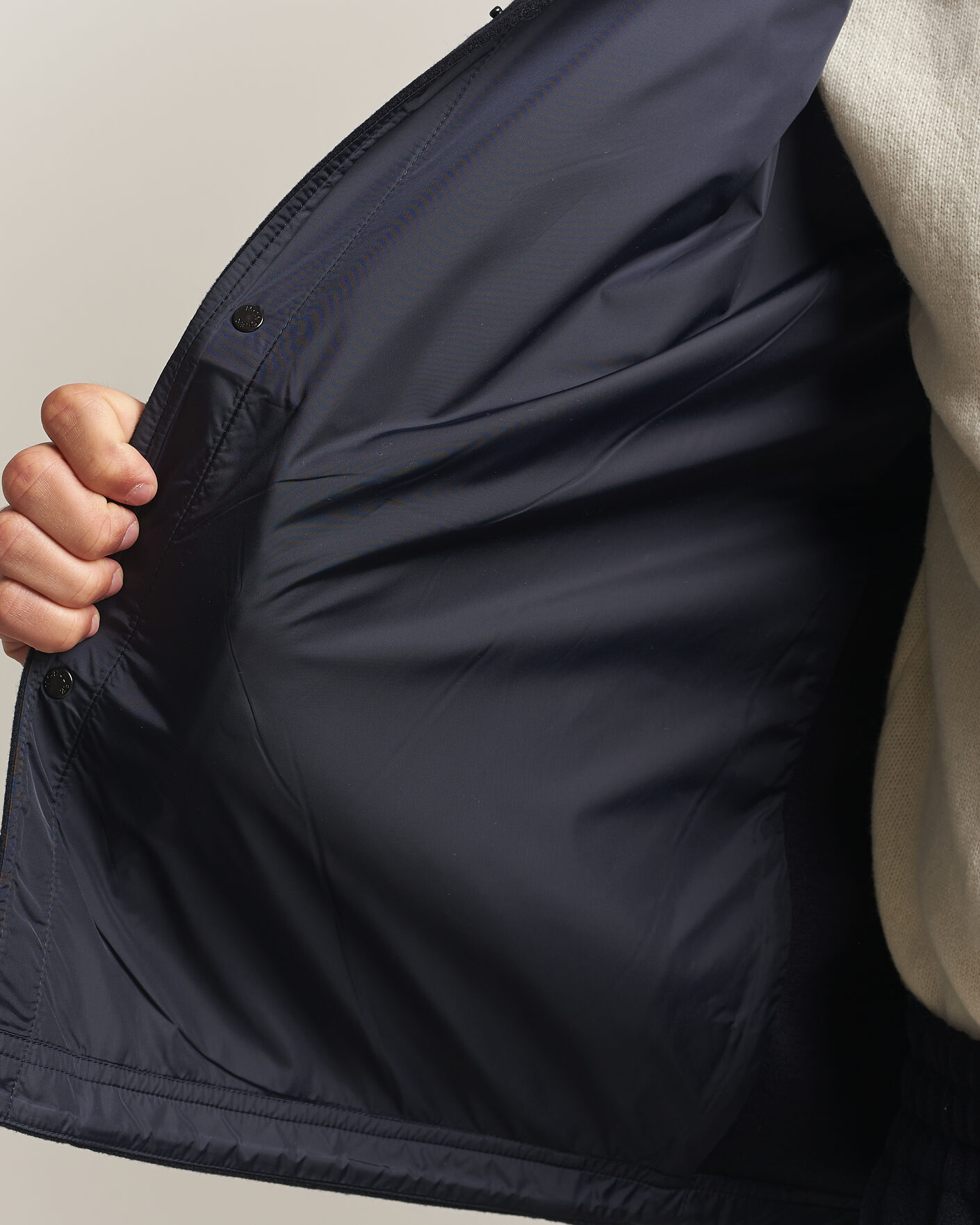 Herren | Jacken | Moncler Grenoble | Brushed Shirt Jacket Navy