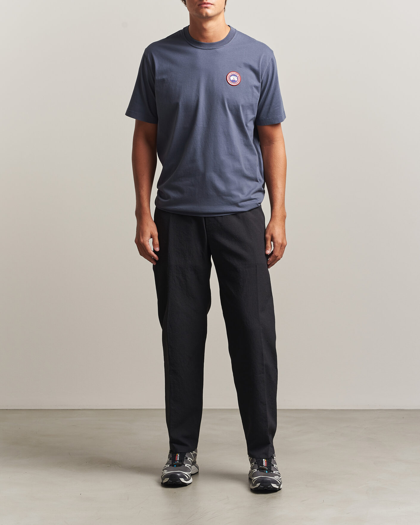 Herren | T-Shirts | Canada Goose | Ocra T-Shirt Dusk Blue