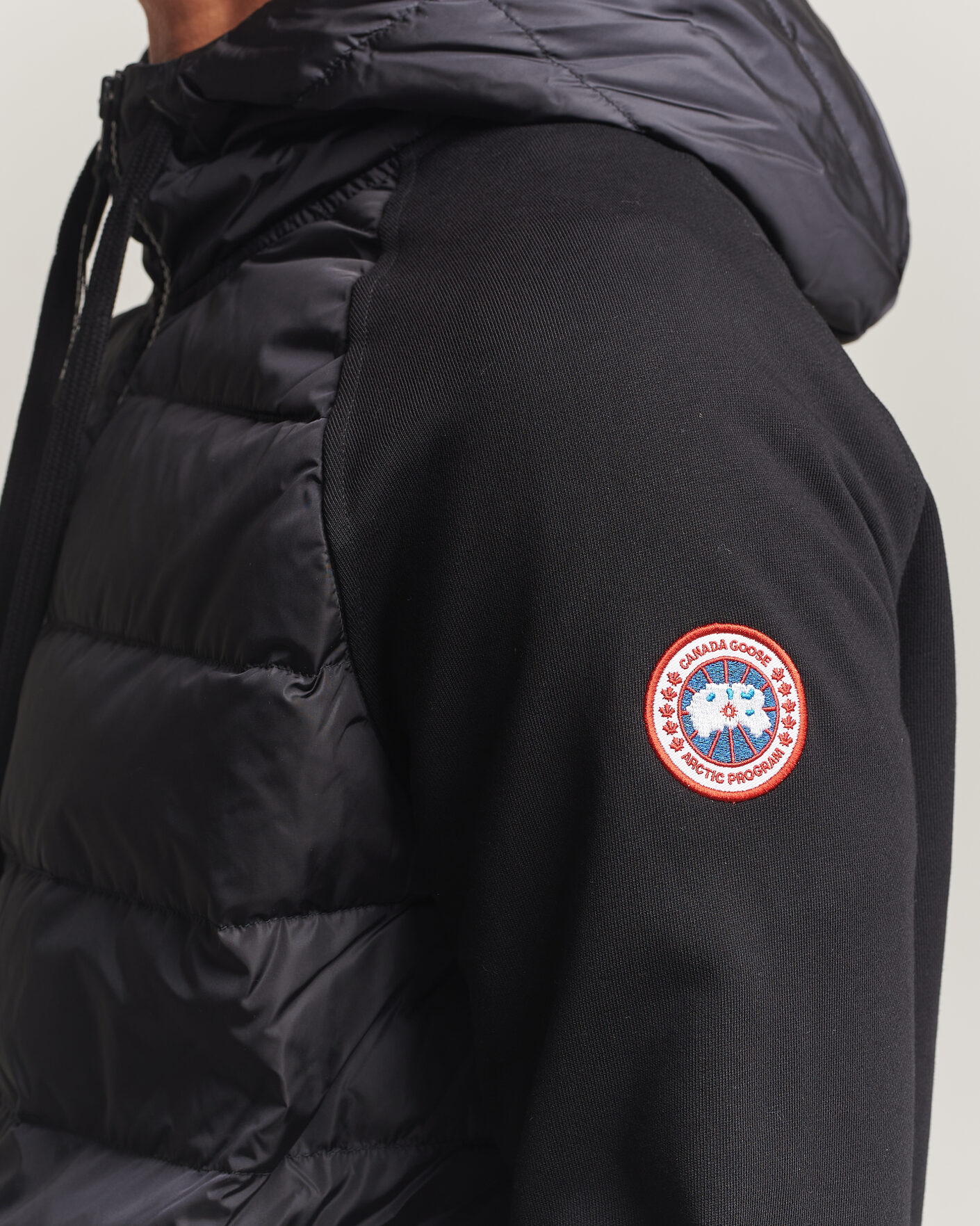 Herren | Jacken | Canada Goose | Hybridge Huron Full Zip Hoody Black