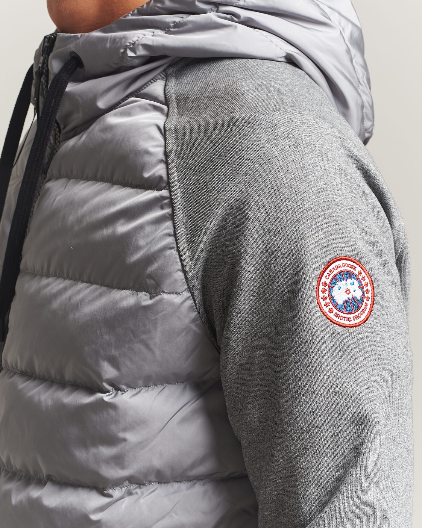 Herren | Jacken | Canada Goose | Hybridge Huron Full Zip Hoody Stone Heather