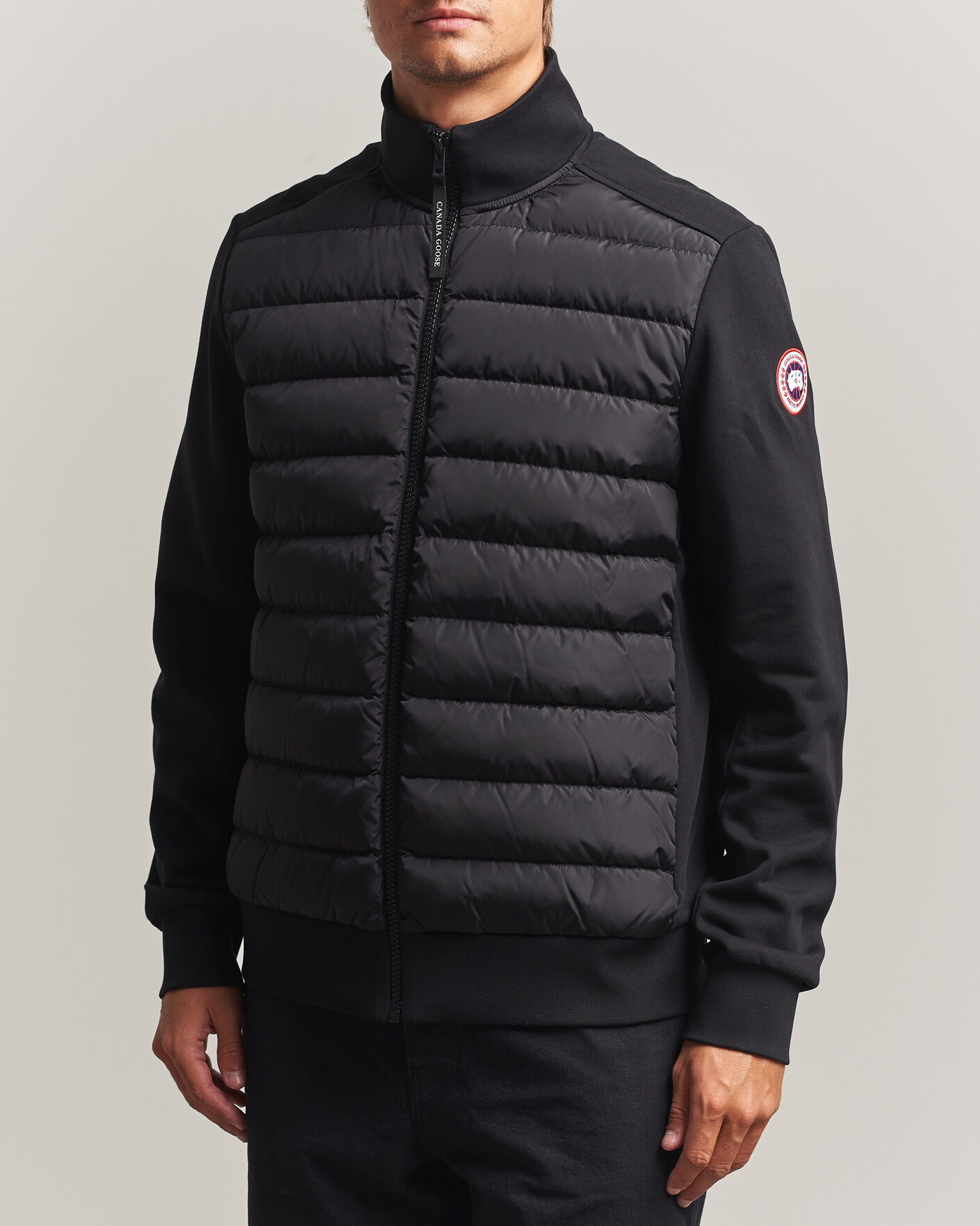 Herren | Jacken | Canada Goose | Hybridge Huron Full Zip Jacket Black