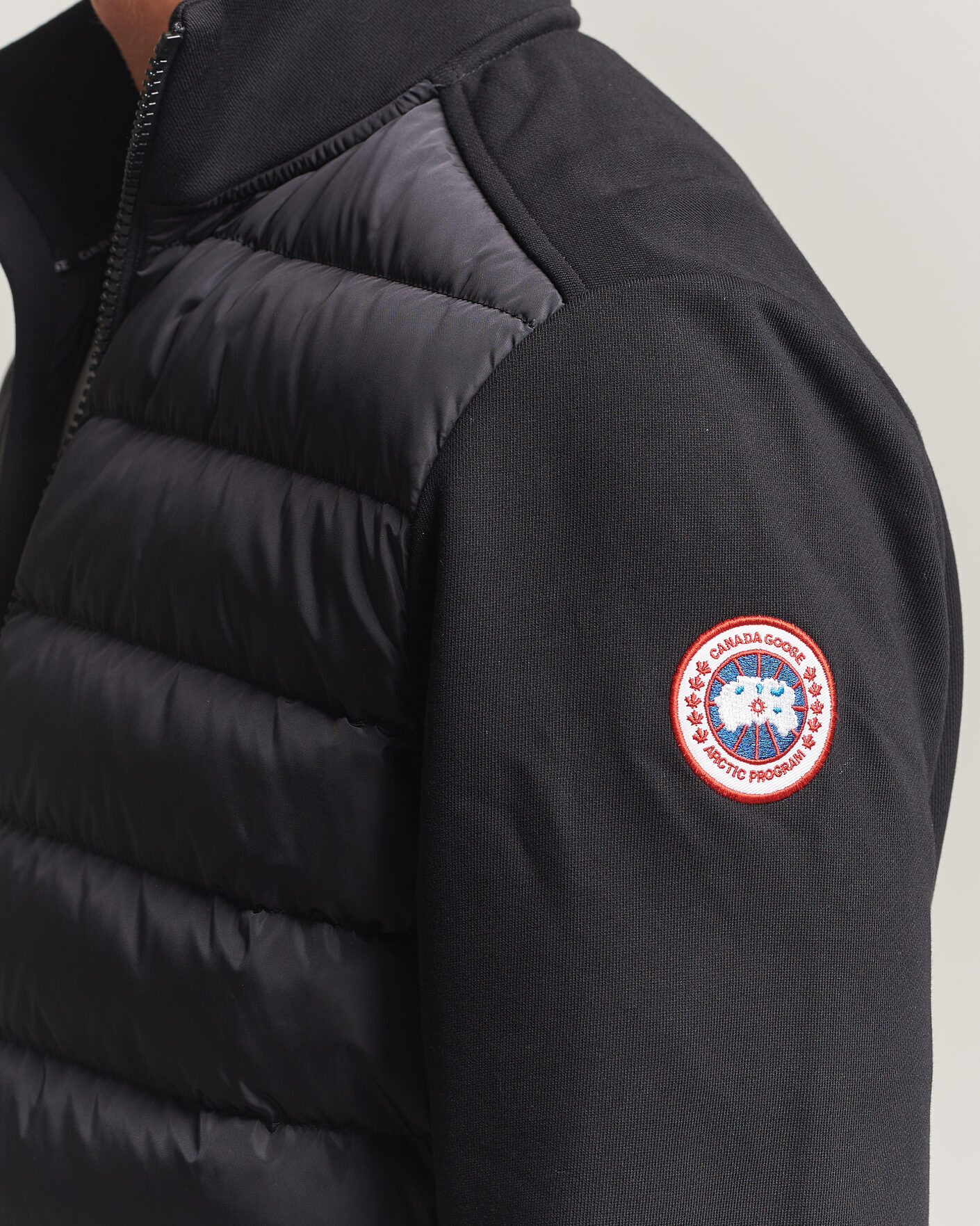Herren | Jacken | Canada Goose | Hybridge Huron Full Zip Jacket Black