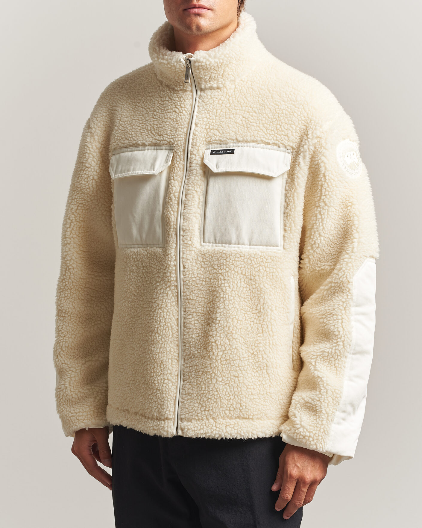 Herren | Jacken | Canada Goose | Harrier Fleece Jacket Bone