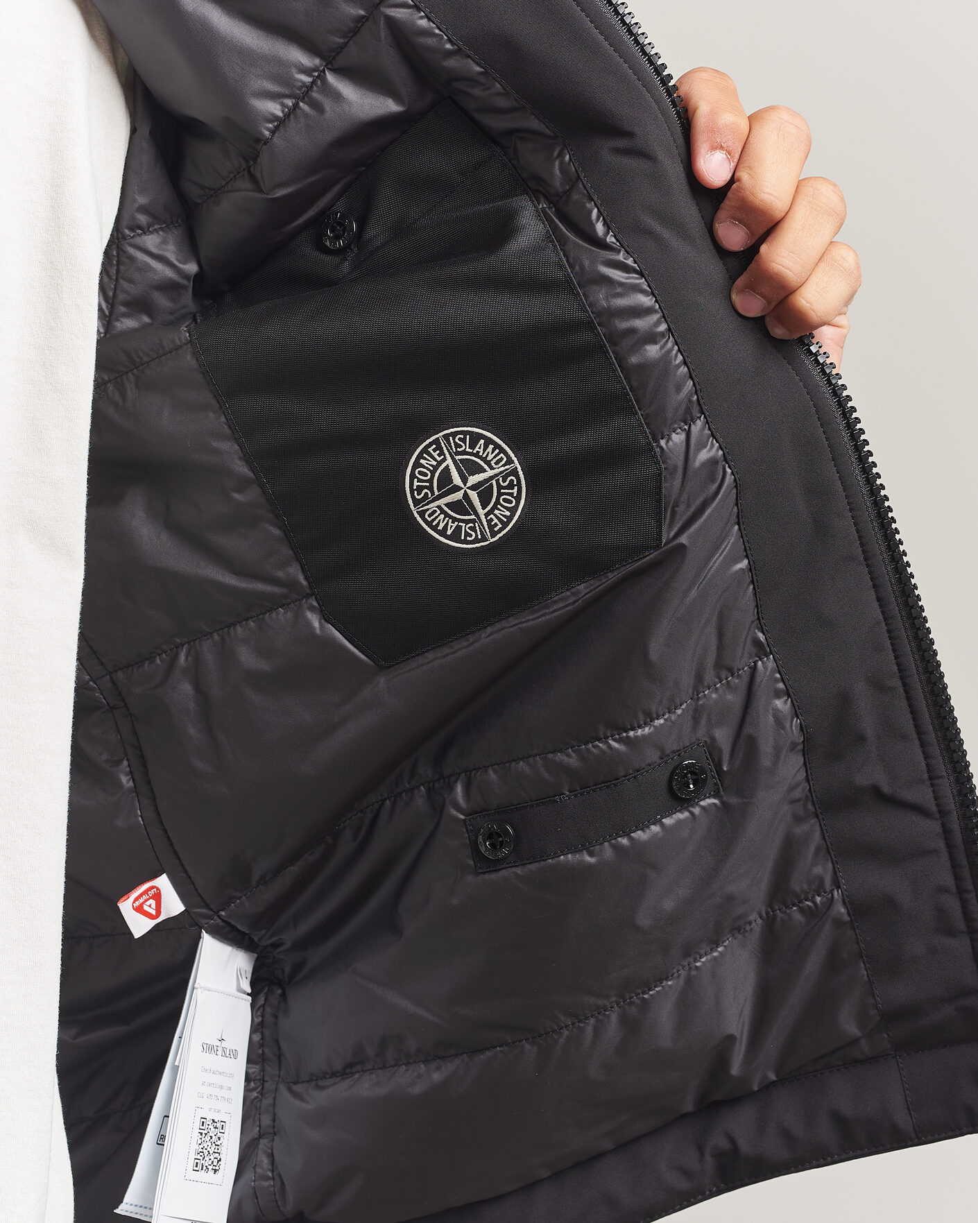Herren | Jacken | Stone Island | Short Soft Shell Parka Black