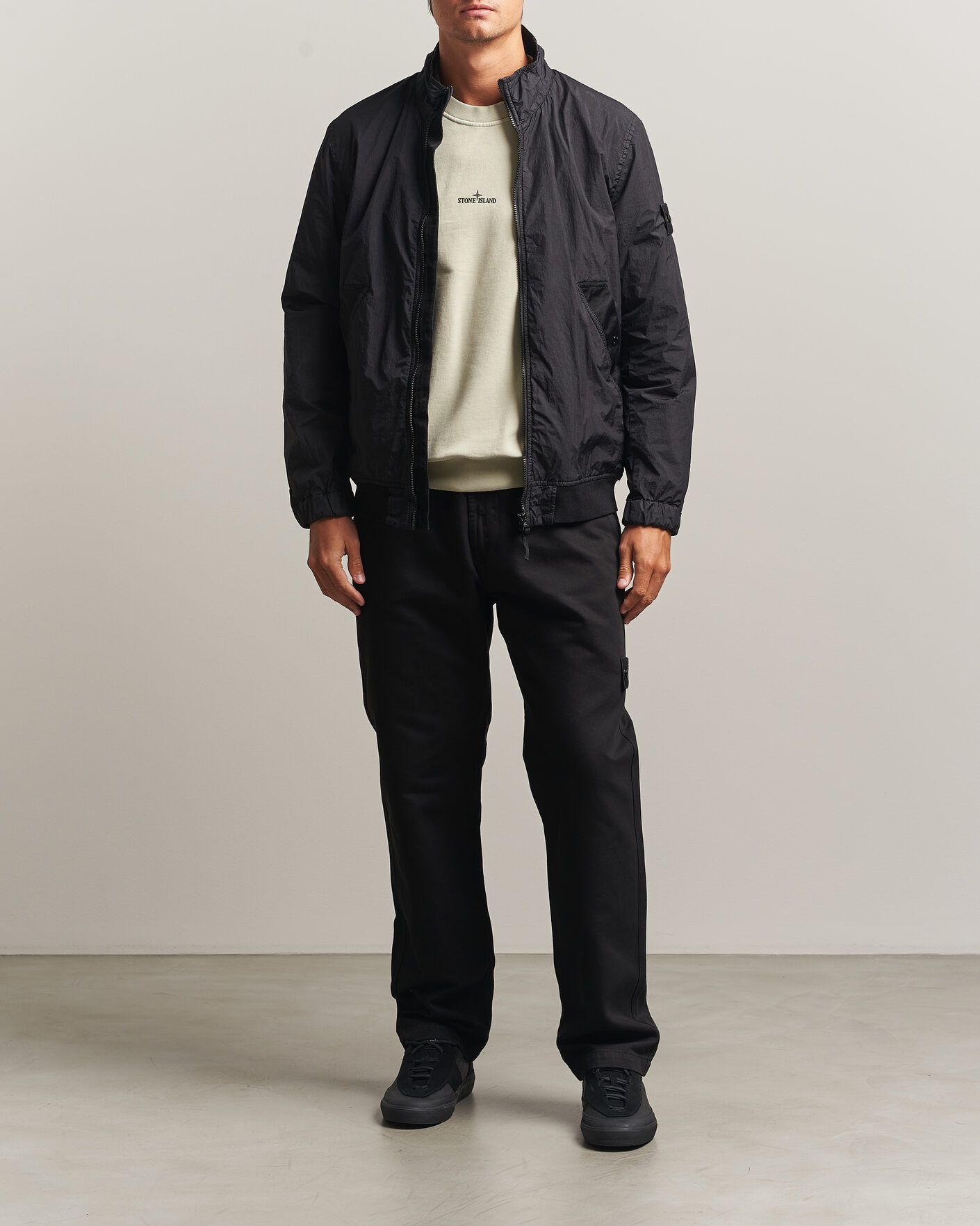 Herren | Jacken | Stone Island | Crinkle Reps Jacket Black