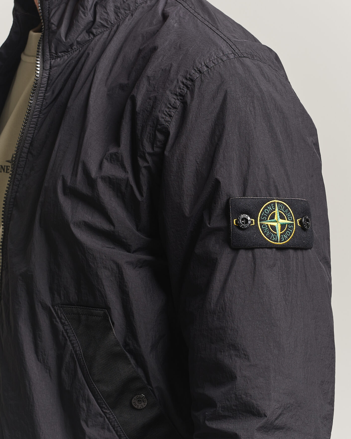 Herren | Jacken | Stone Island | Crinkle Reps Jacket Black