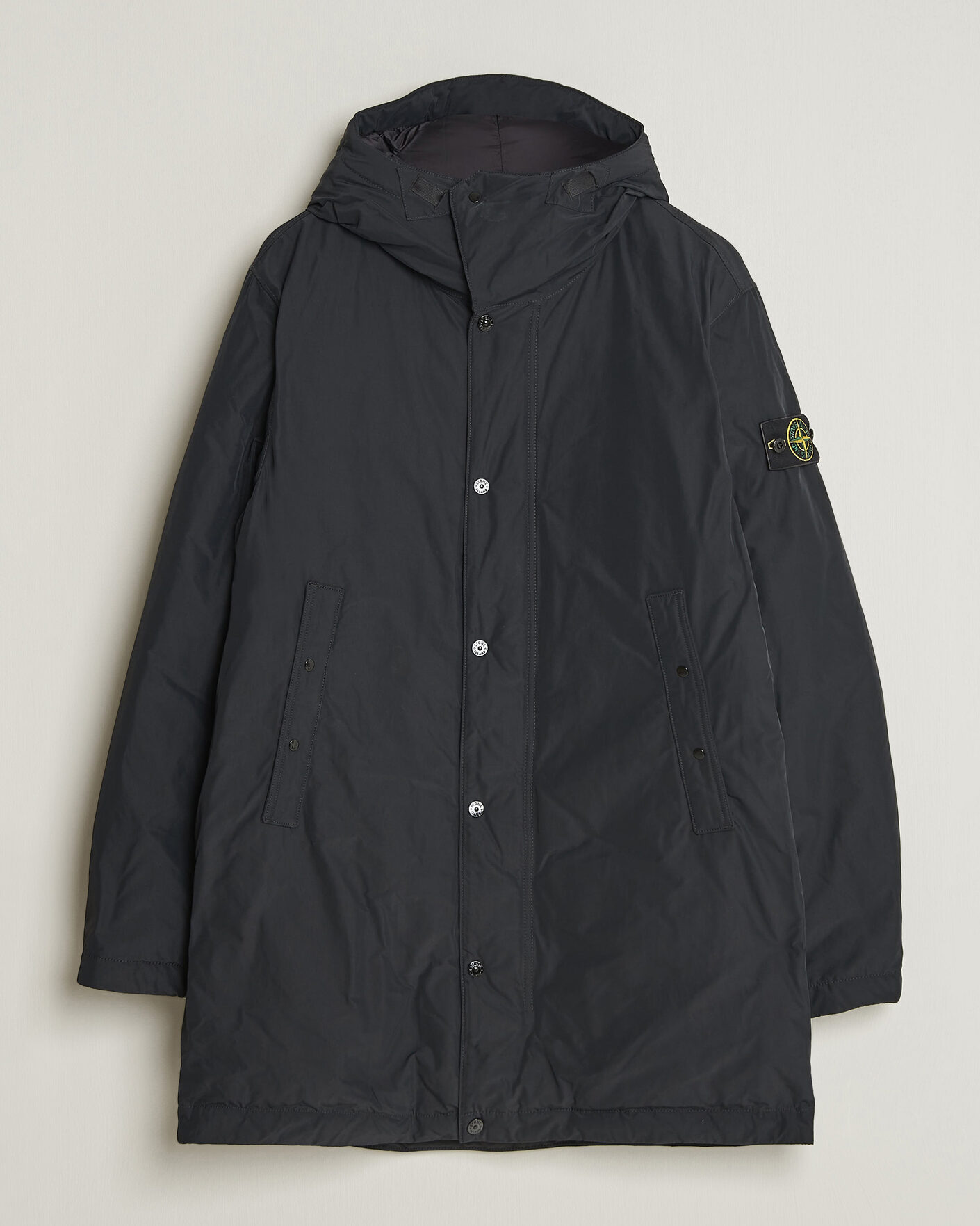 Herren | Jacken | Stone Island | Micro Twill Padded Parka Black